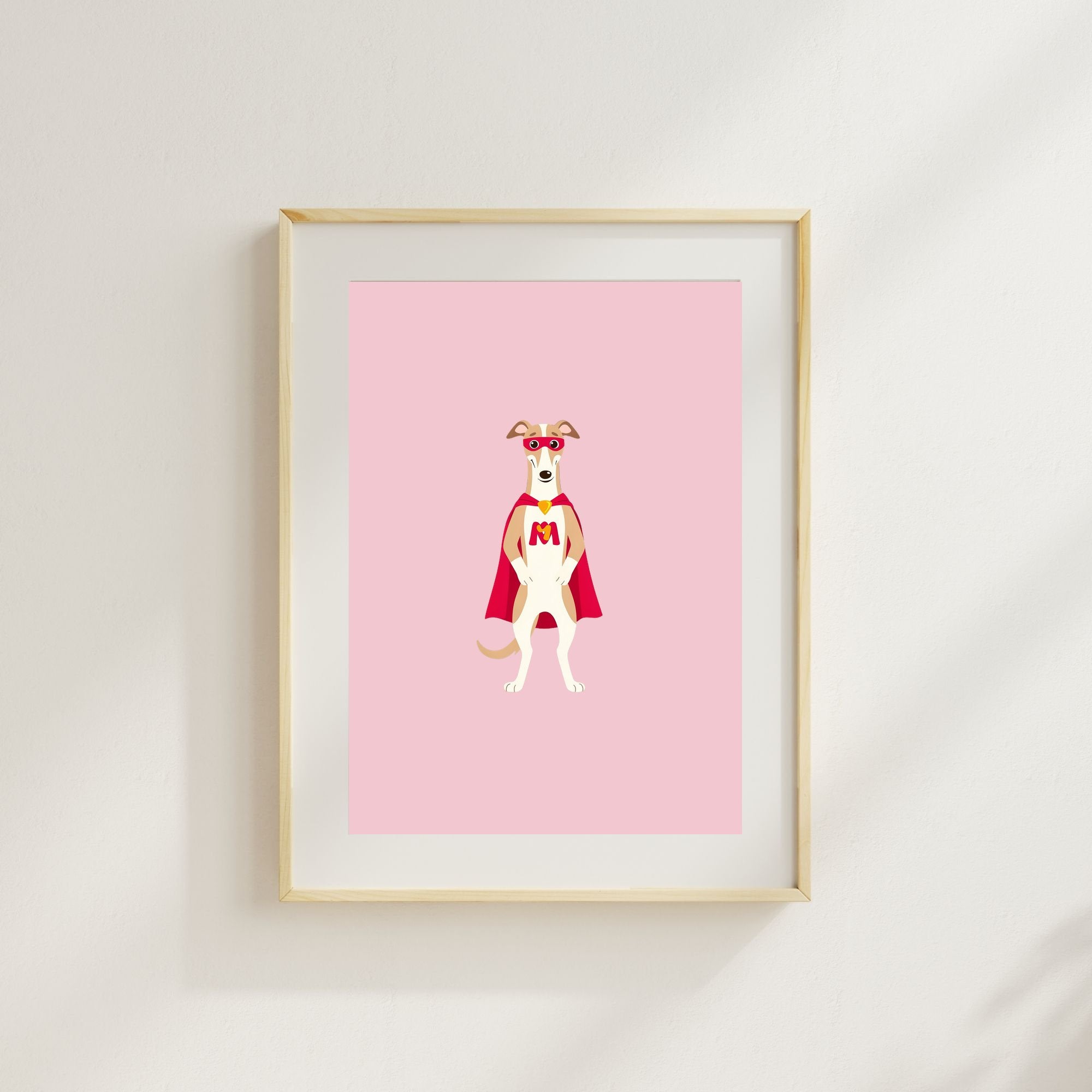 Borzoi Kids Nursery Wall Art Print Bundle — 22 Dog Costume Designs, 5 Colours, 6 Print Sizes | Digital Download