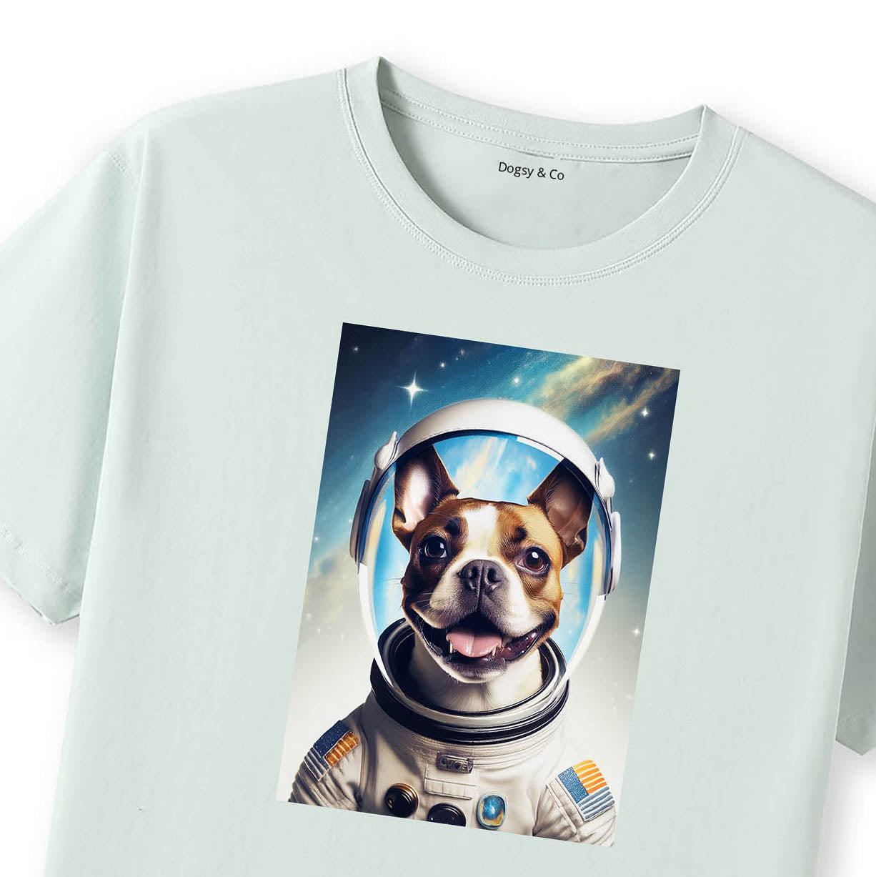 Mint T-Shirt Close Up