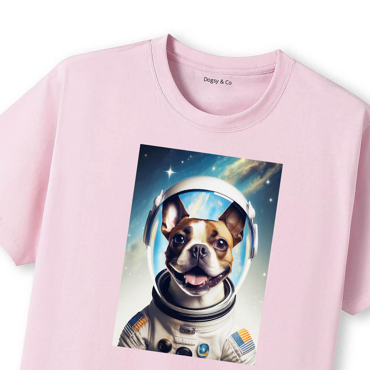 Pink T-Shirt Close Up