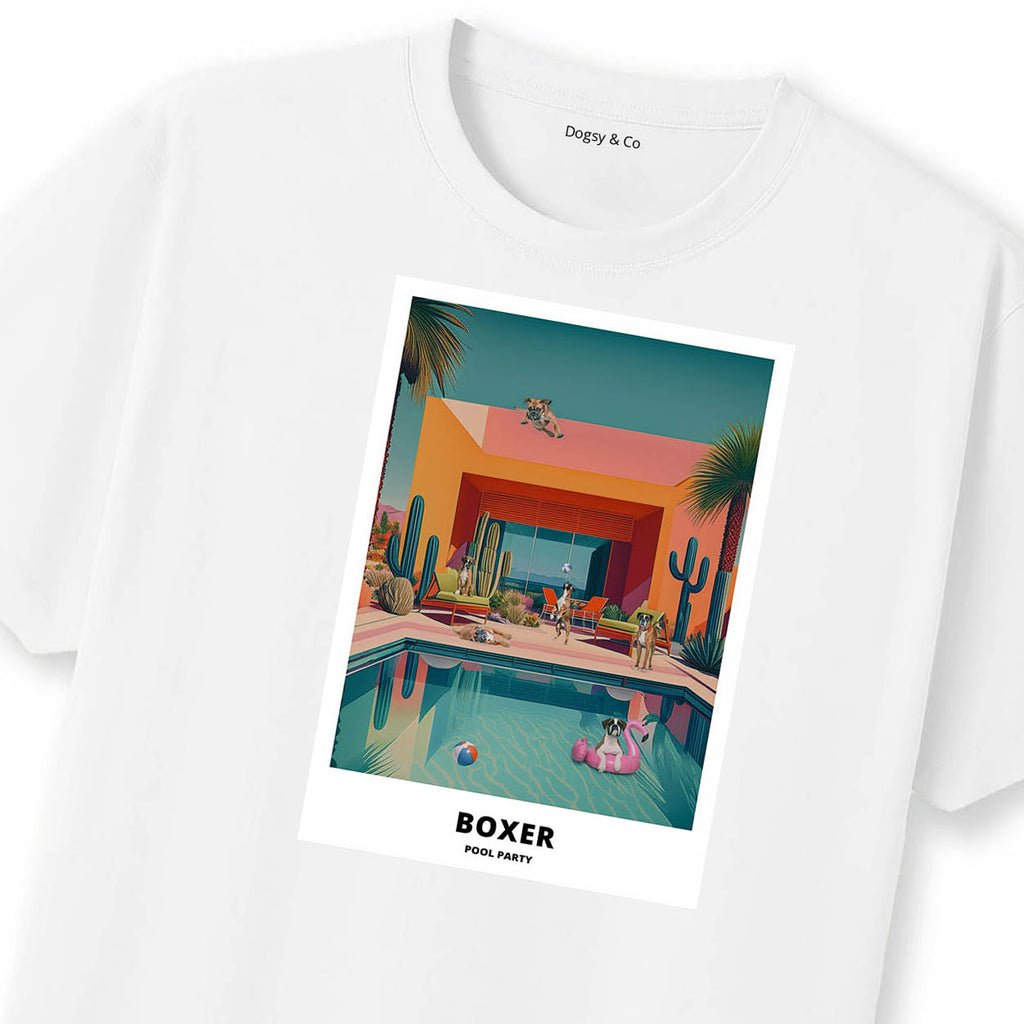 Boxer Pool Party T-shirt