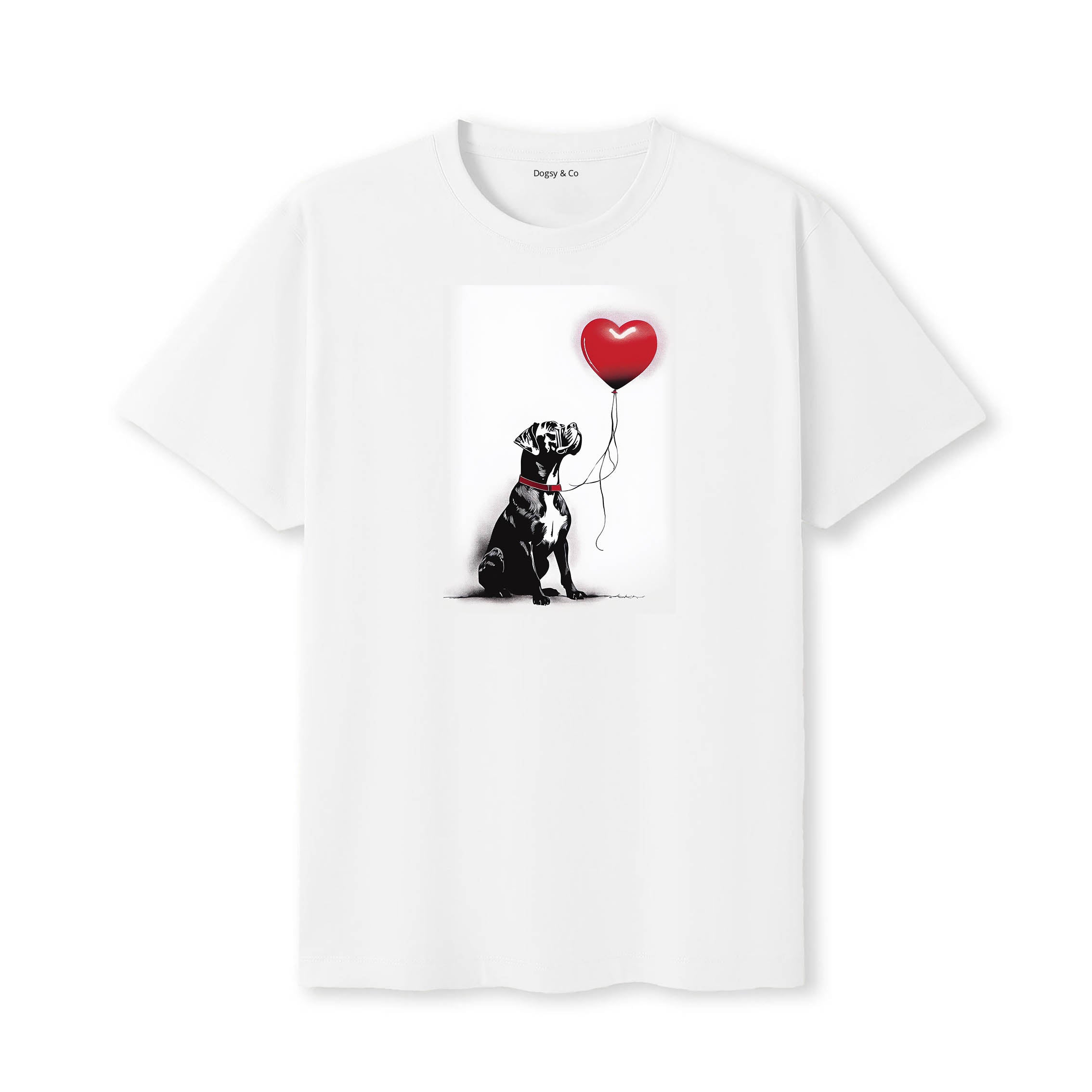 Boxer 1 Dogsy T-Shirt White