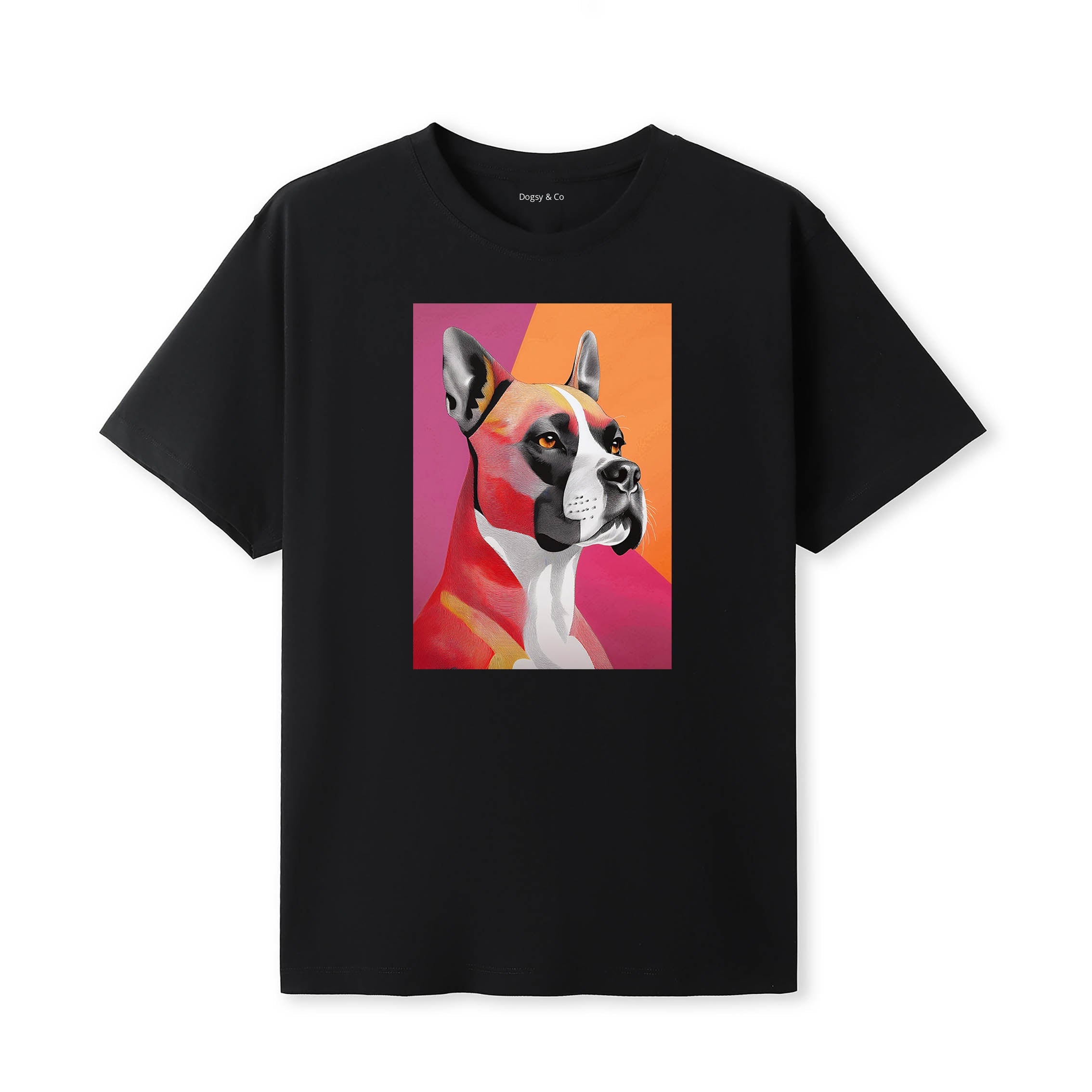 Boxer Mod Pop Dogs T-Shirt Artwork