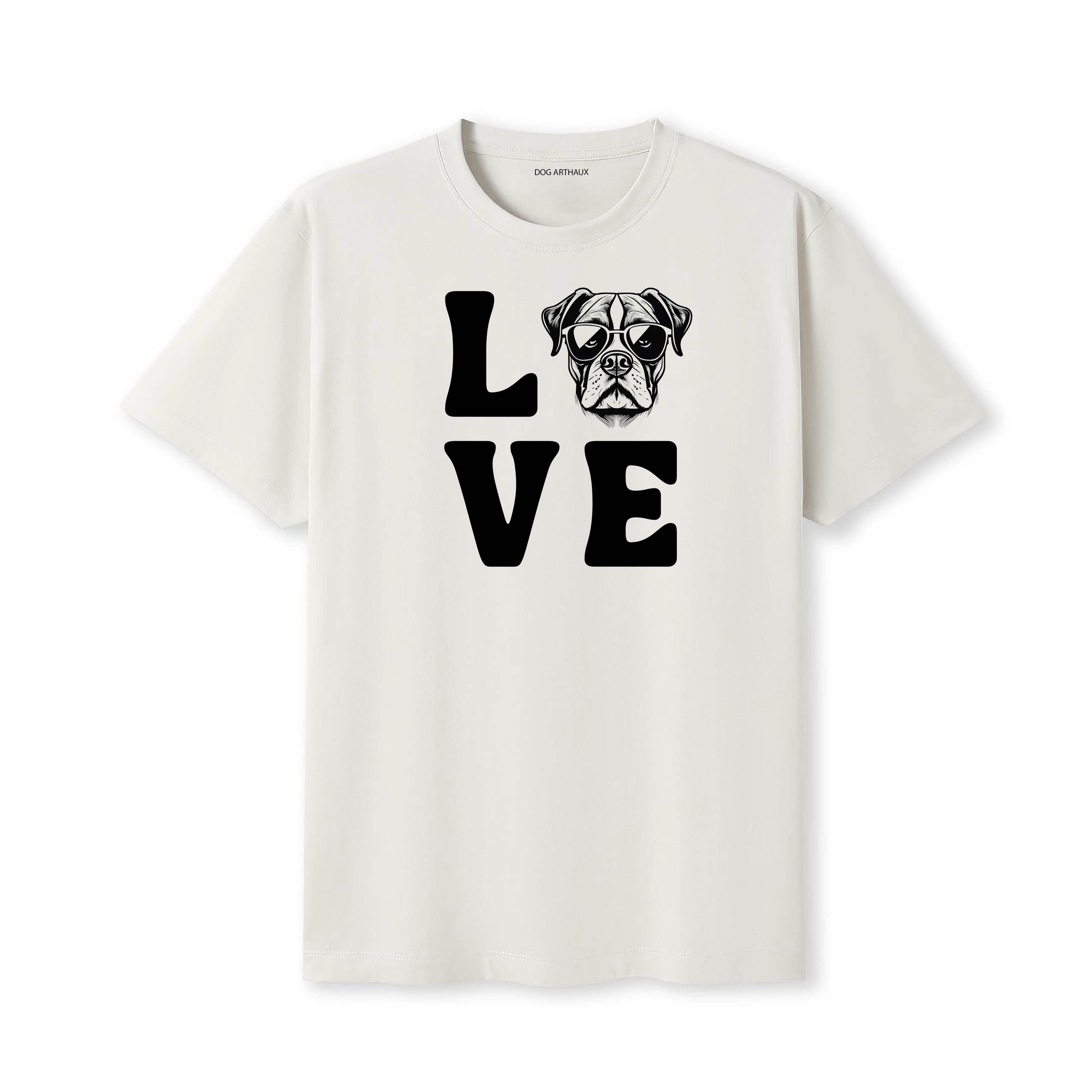 Boxer LOVE DOGS Tshirt