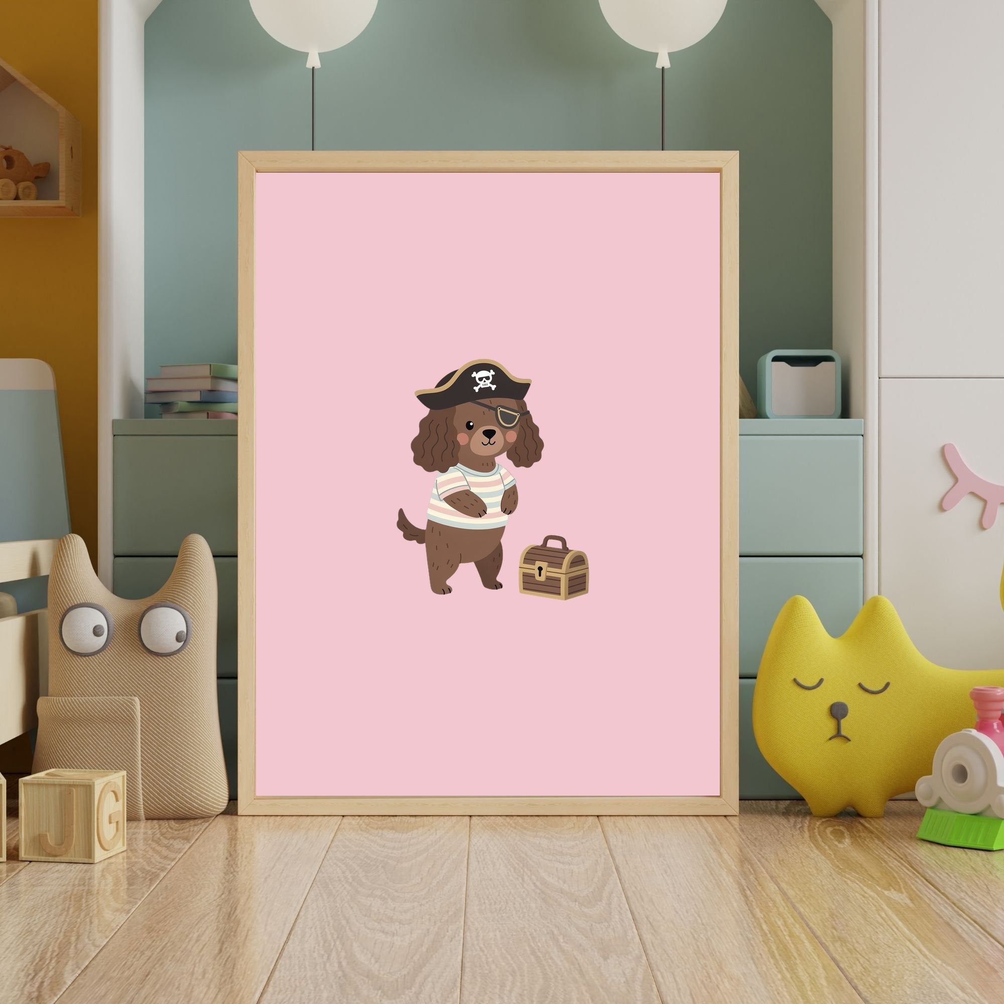 Boykin Spaniel Kids Nursery Wall Art Print Bundle — 22 Dog Costume Designs, 5 Colours, 6 Print Sizes | Digital Download