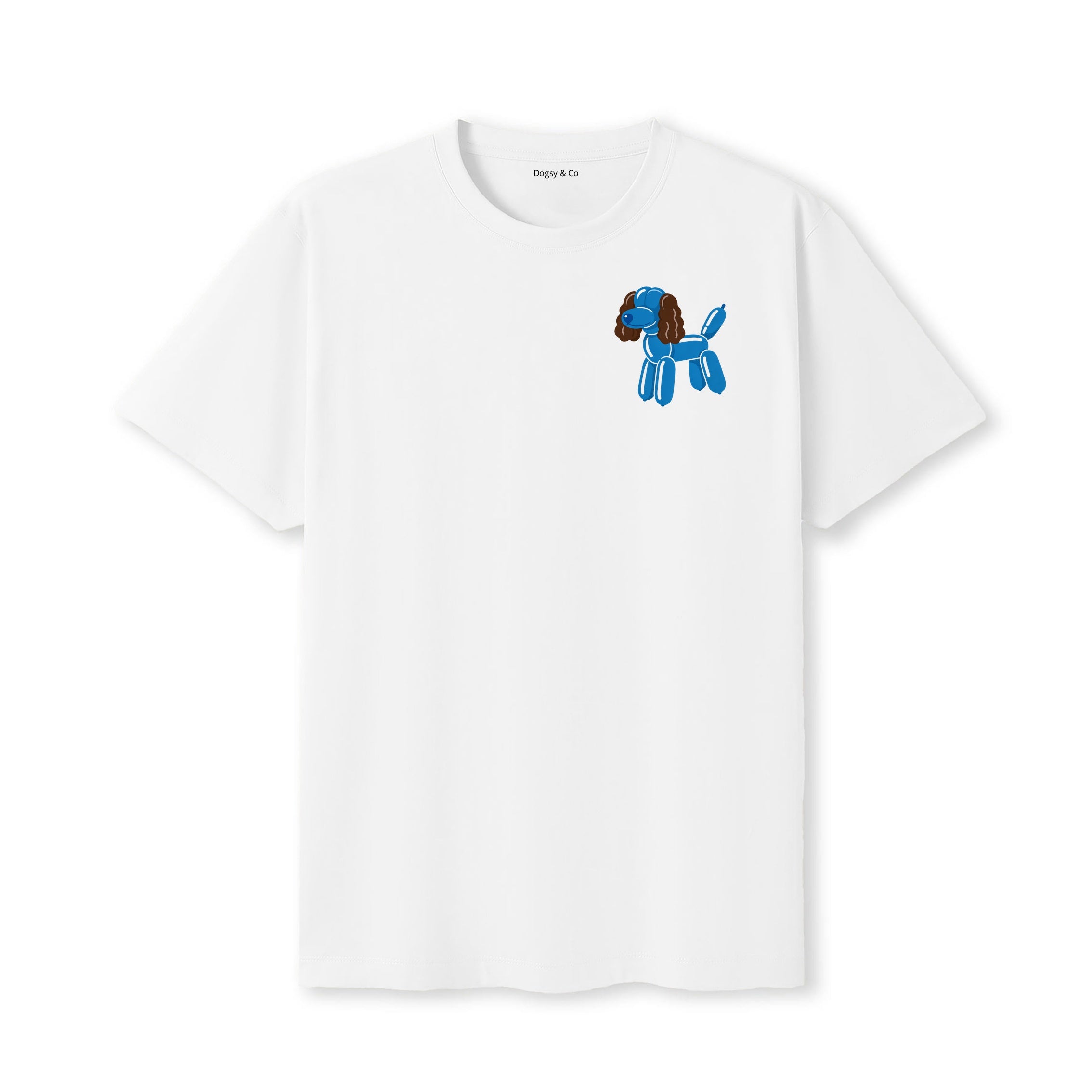 Boykin Spaniel Balloon Dog T-Shirt - White