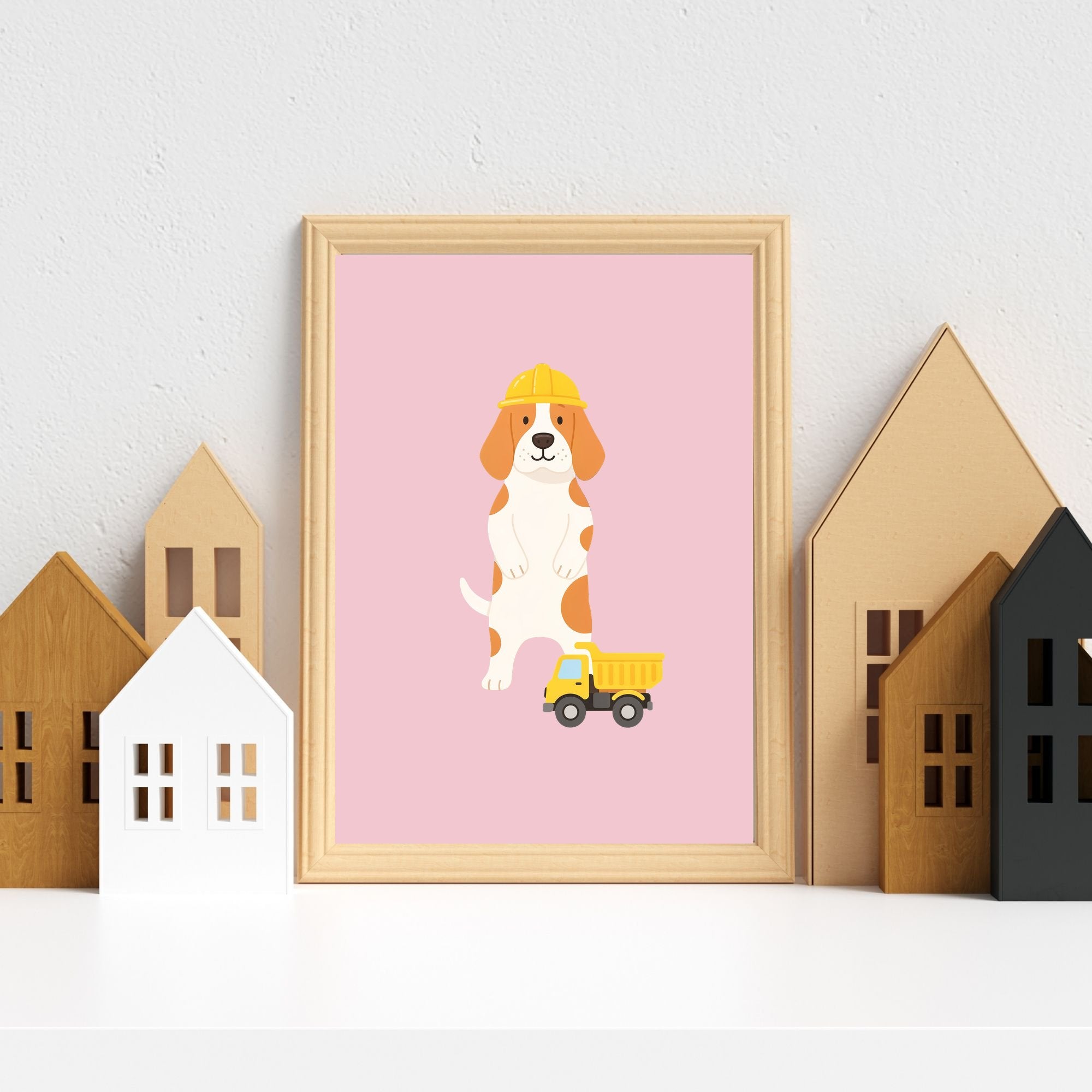 Bracco Italiano Kids Nursery Wall Art Print Bundle — 22 Dog Costume Designs, 5 Colours, 6 Print Sizes | Digital Download
