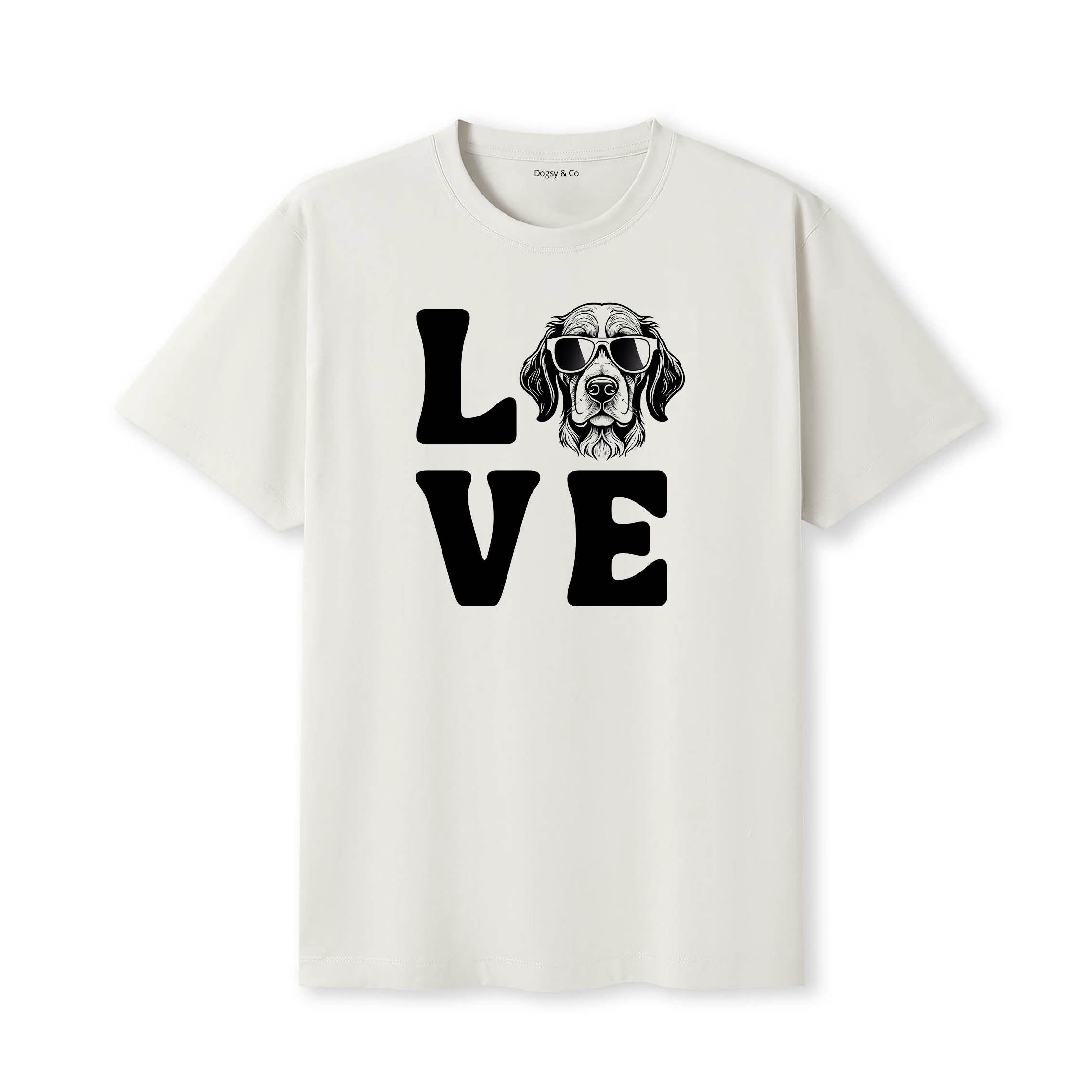 Bracco Italiano LOVE DOGS Tshirt - Natural