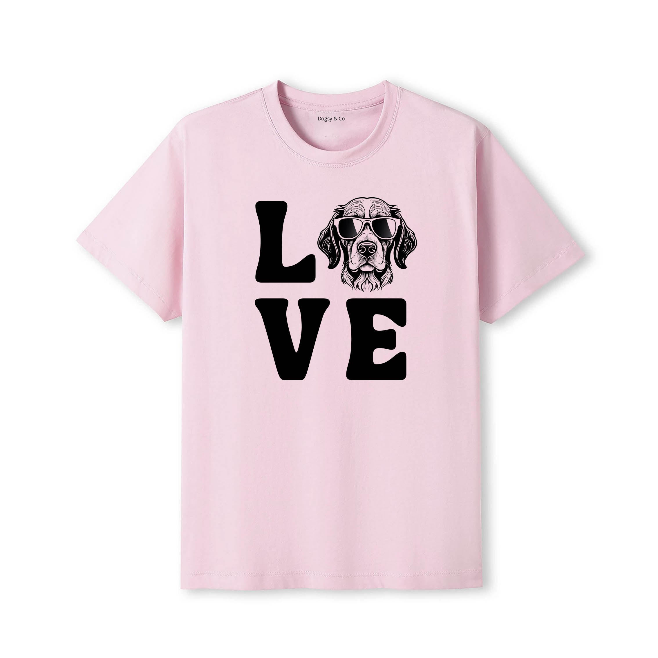 Bracco Italiano LOVE DOGS Tshirt - Pink