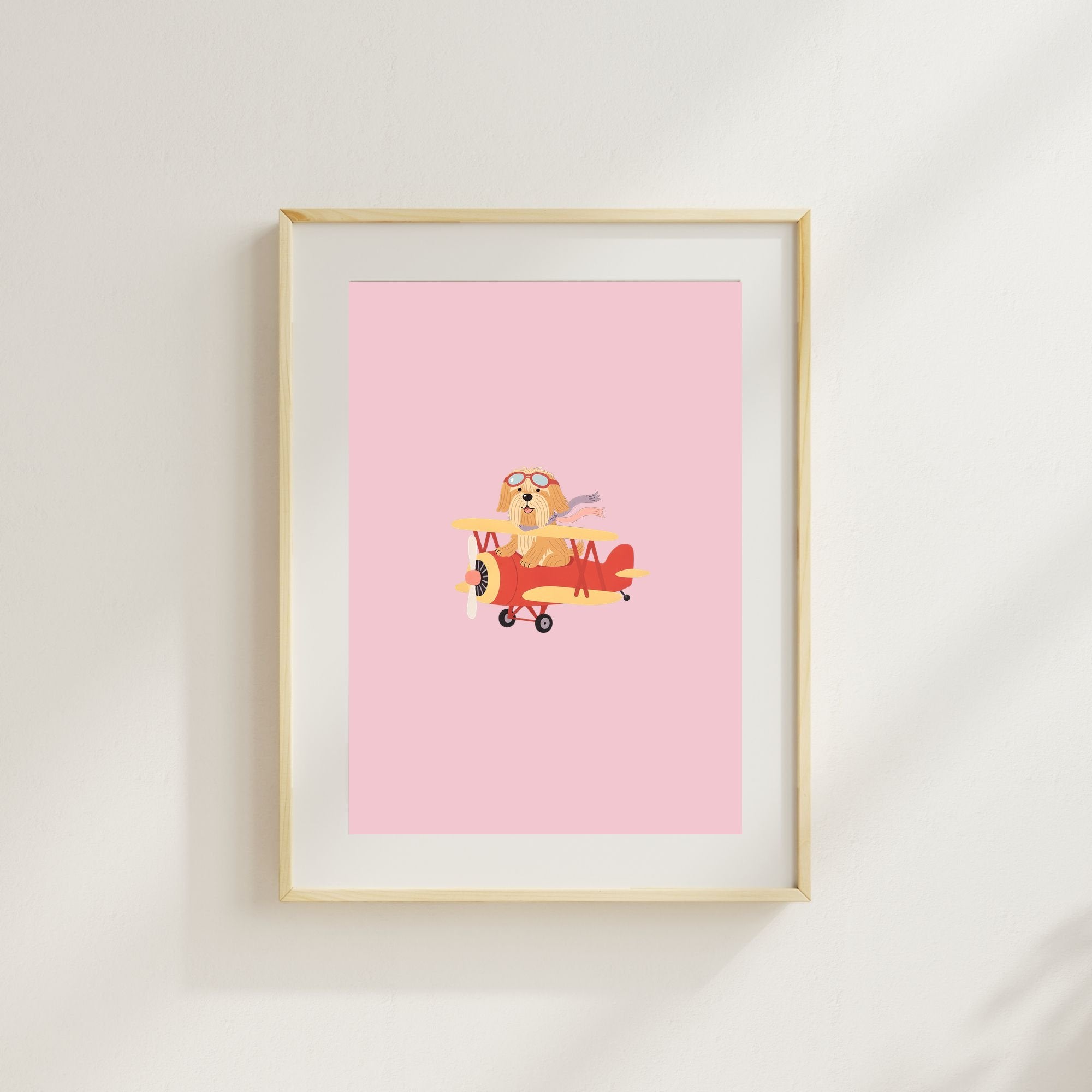 Briard Kids Nursery Wall Art Print Bundle — 22 Dog Costume Designs, 5 Colours, 6 Print Sizes | Digital Download