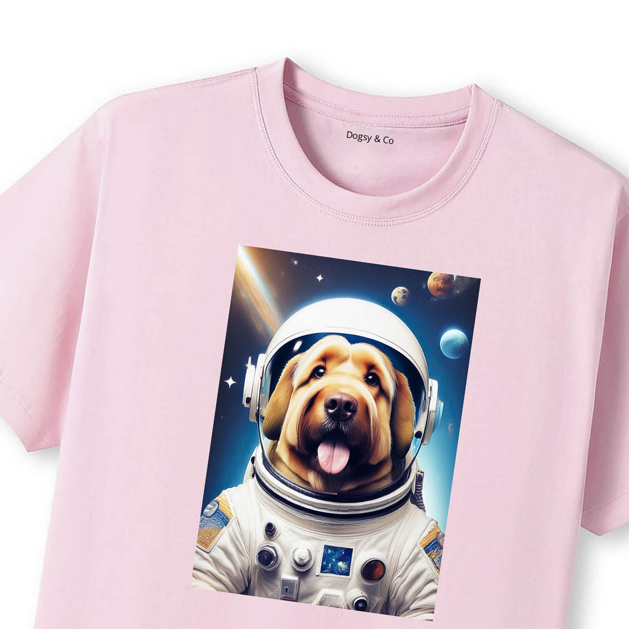 Pink T-Shirt Close Up