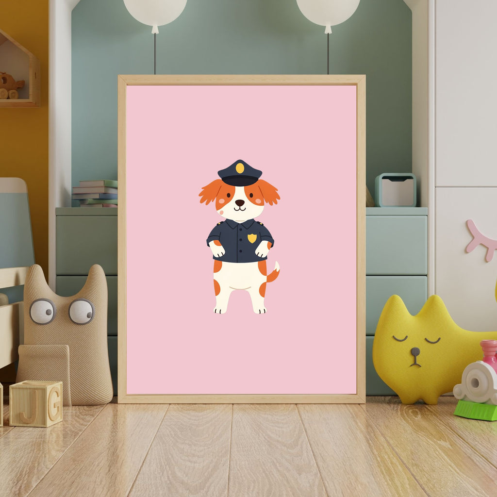 Brittany Kids Nursery Wall Art Print Bundle — 22 Dog Costume Designs, 5 Colours, 6 Print Sizes | Digital Download