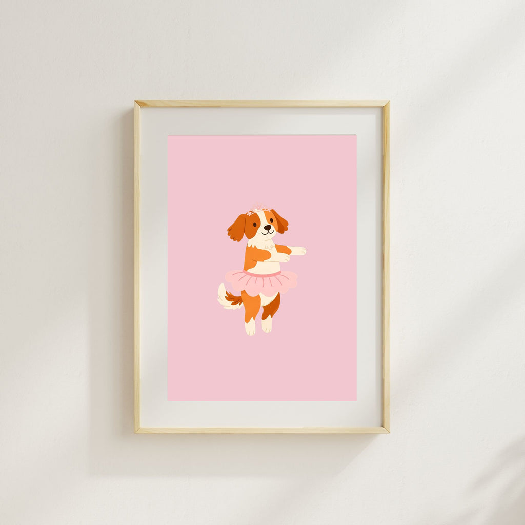 Brittany Kids Nursery Wall Art Print Bundle — 22 Dog Costume Designs, 5 Colours, 6 Print Sizes | Digital Download