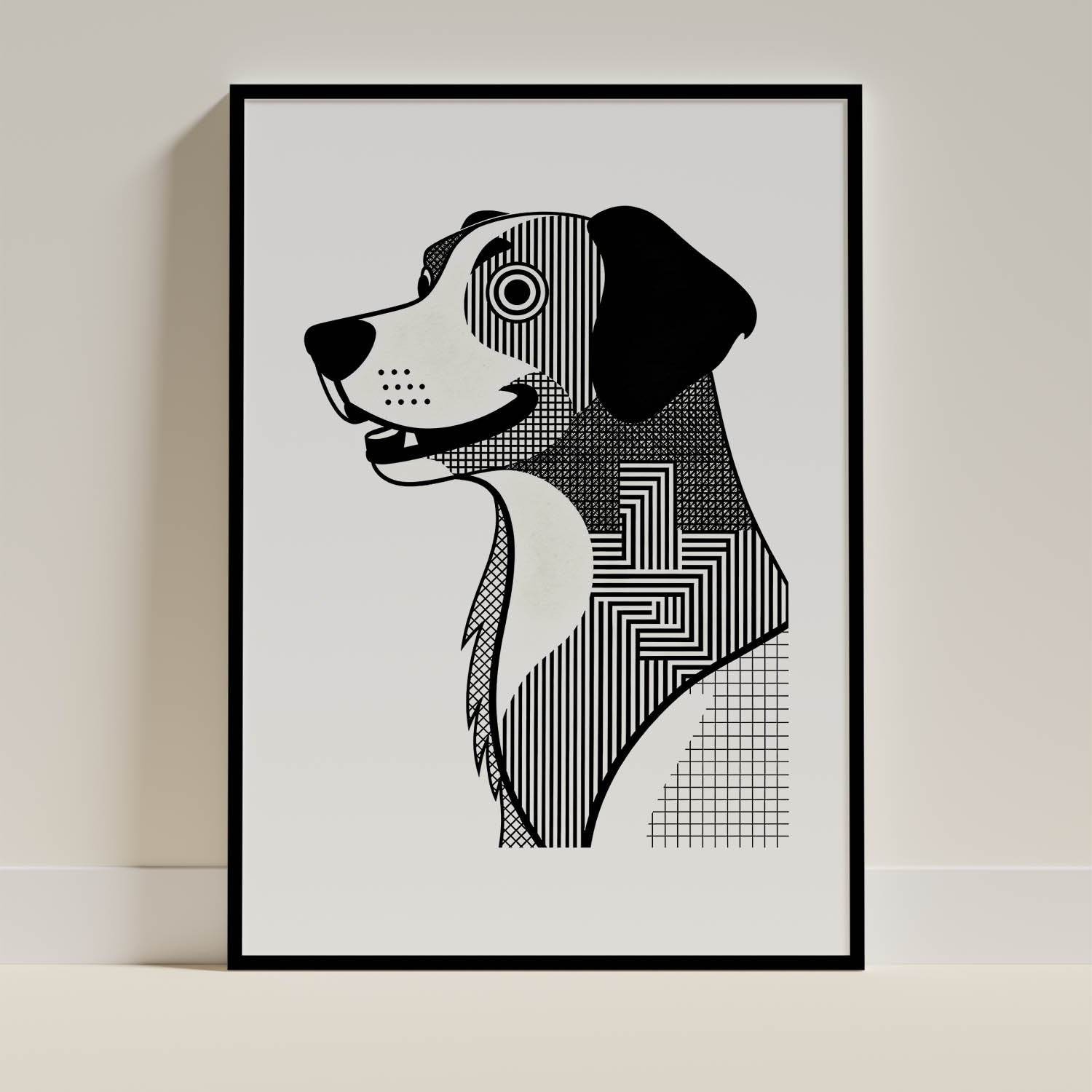 Brittany Geometric Line Art mockup