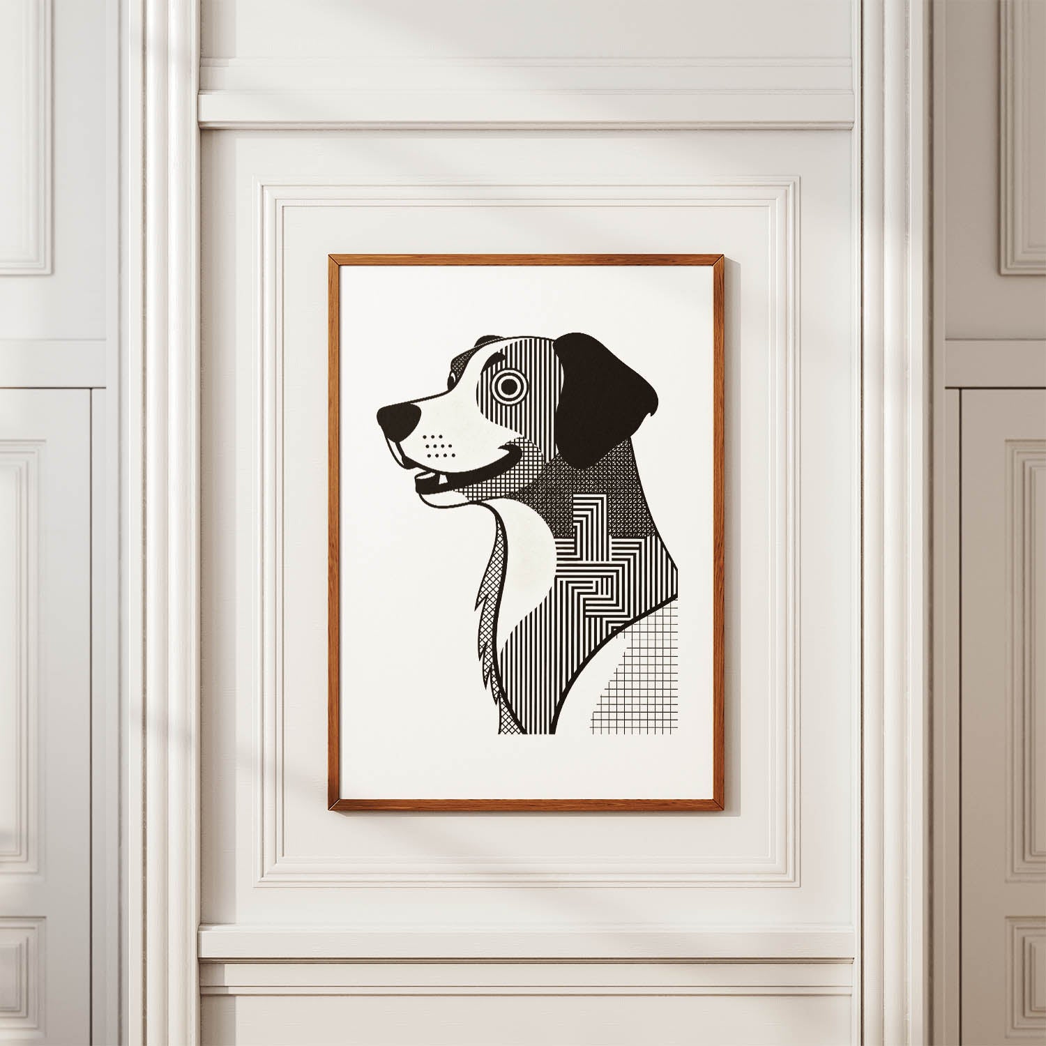 Brittany Geometric Line Art mockup