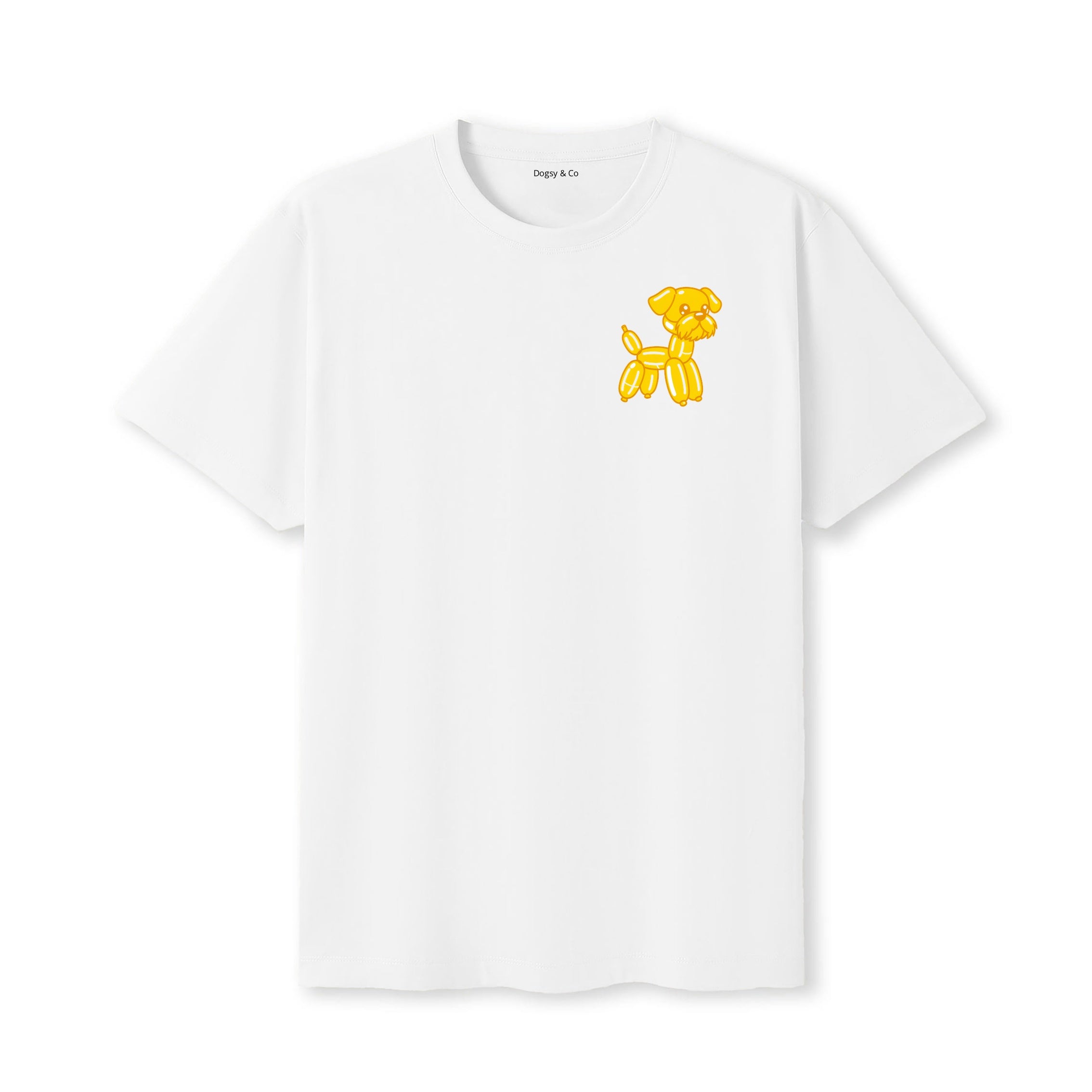 Brussels Griffon Balloon Dog T-Shirt - White