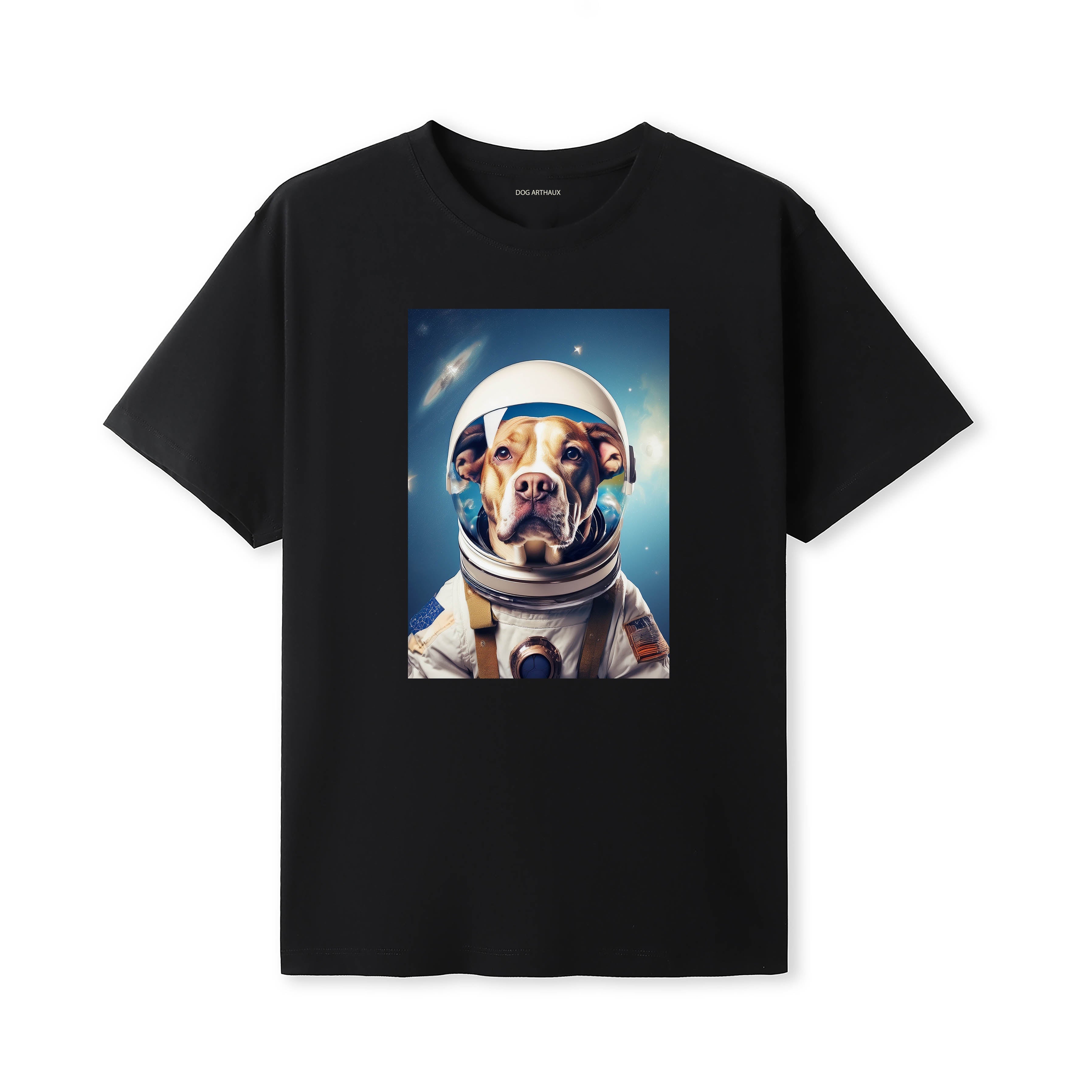 Bull Arab Astronaut Dog T-shirt - Black | Dogsy & Co