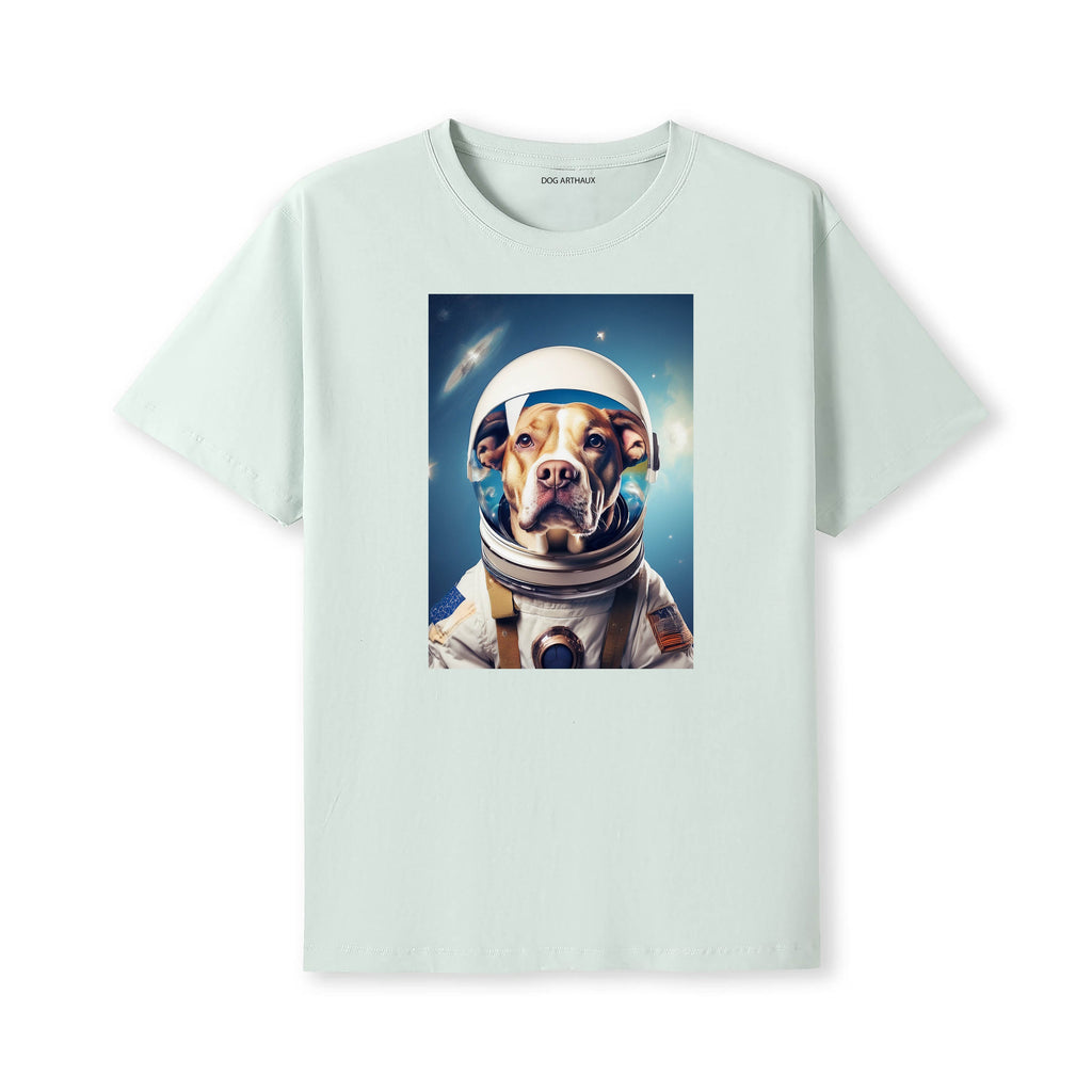 Bull Arab Astronaut Dog T-shirt - Mint