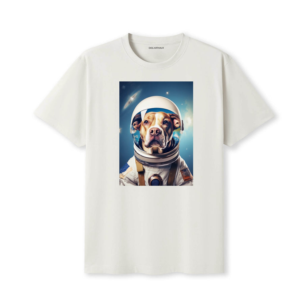 Bull Arab Astronaut Dog T-shirt - Natural