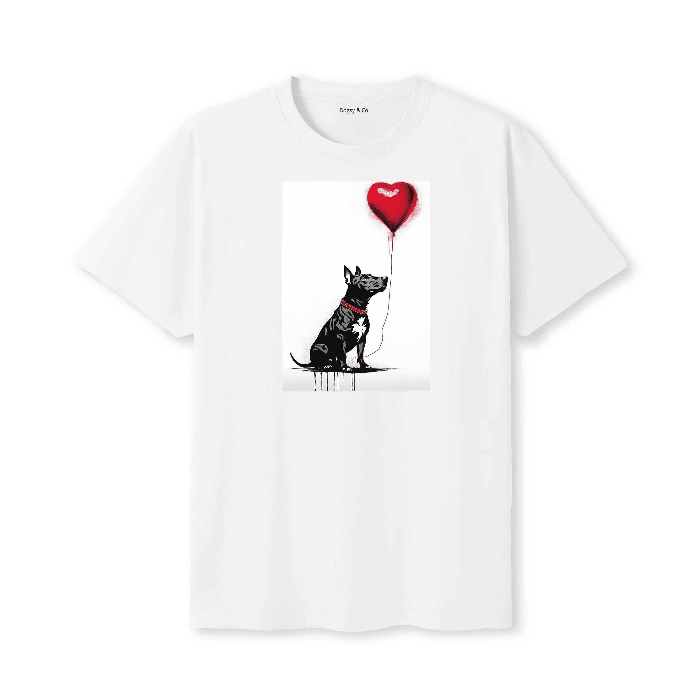 Bull Terrier 1 Dogsy T-Shirt White