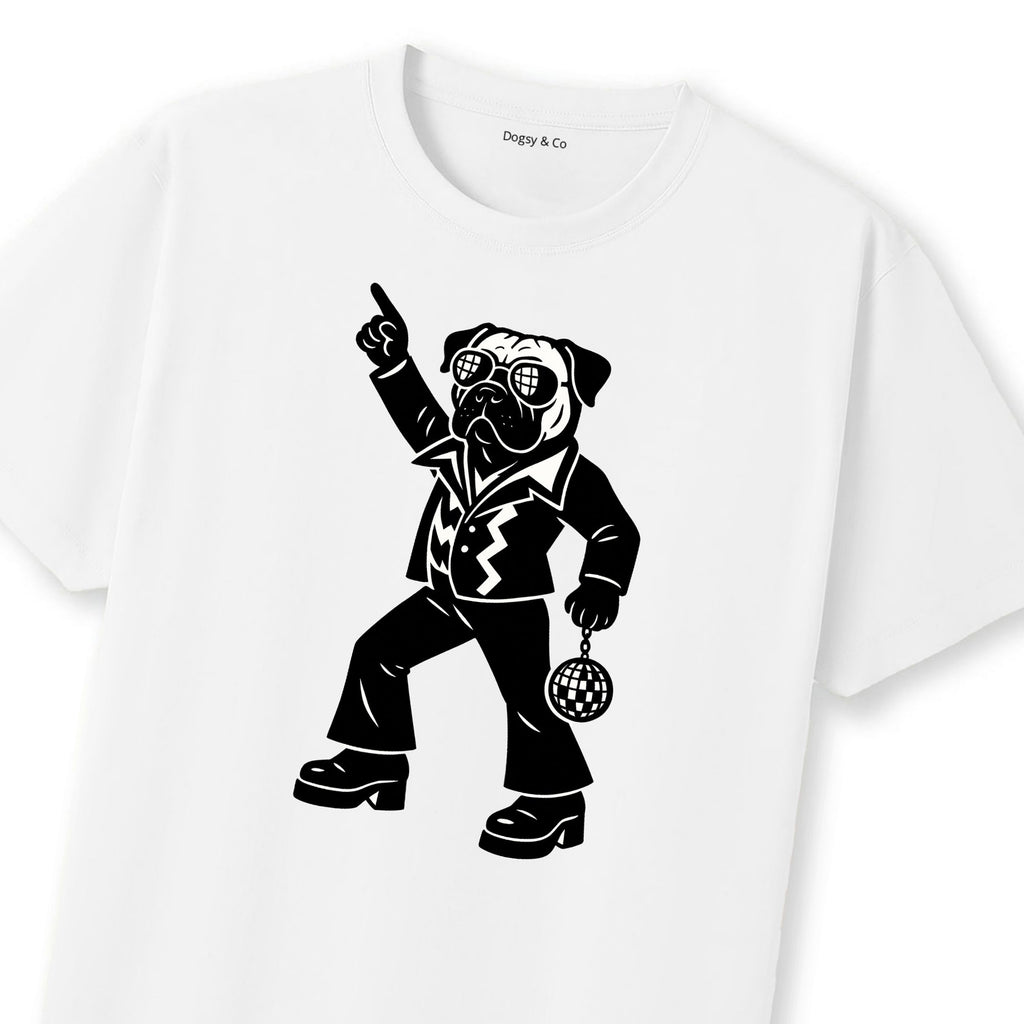 Bull Terrier Disco Doggo T-Shirt | Dogsy & Co