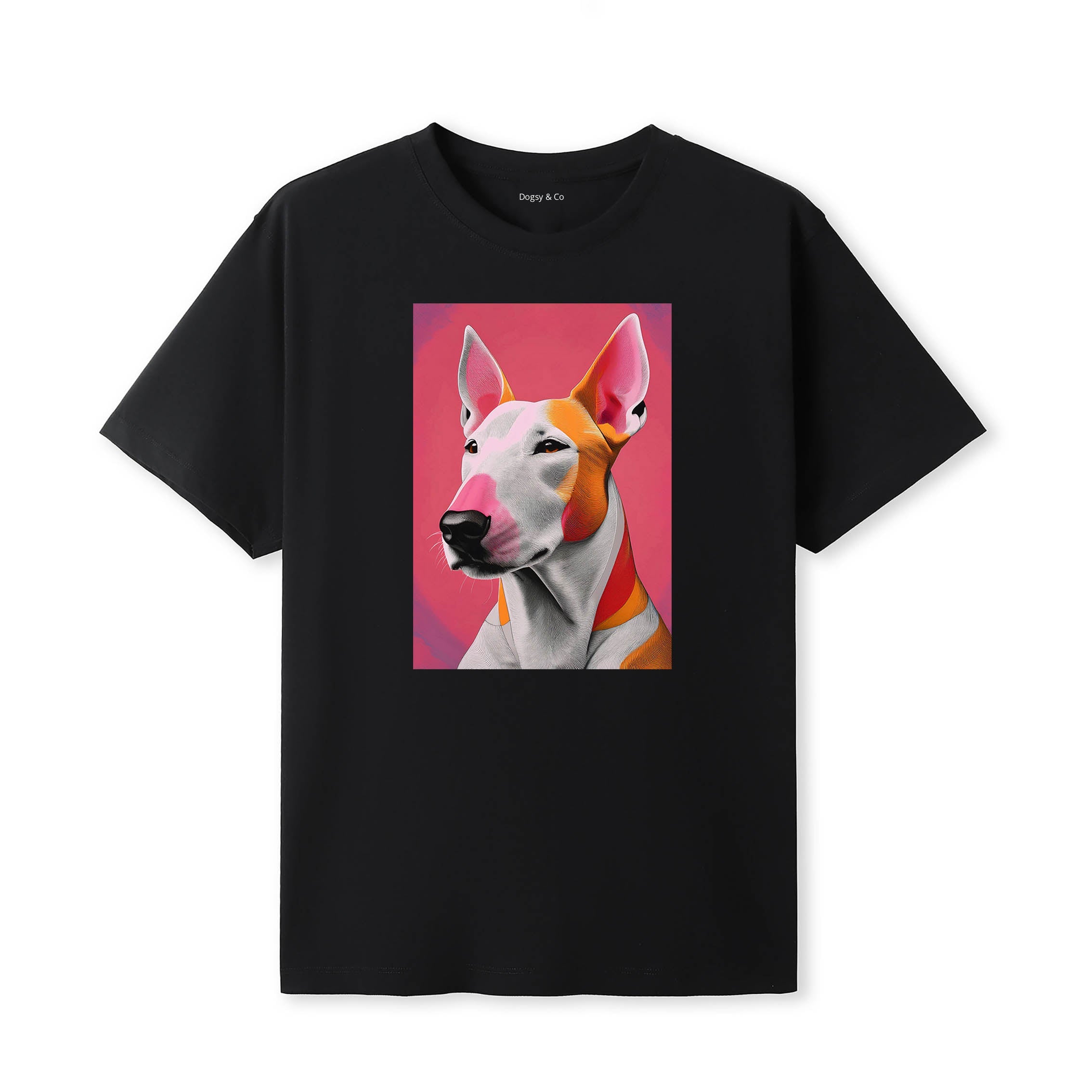 Bull Terrier Mod Pop Dogs T-Shirt Artwork