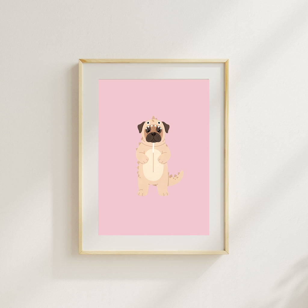 Bullmastiff Kids Nursery Wall Art Print Bundle — 22 Dog Costume Designs, 5 Colours, 6 Print Sizes | Digital Download