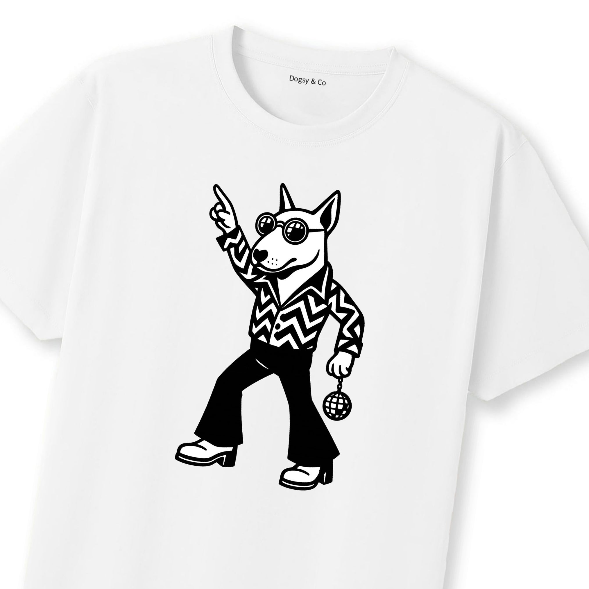 Bullmastiff Disco Doggo T-Shirt | Dogsy & Co