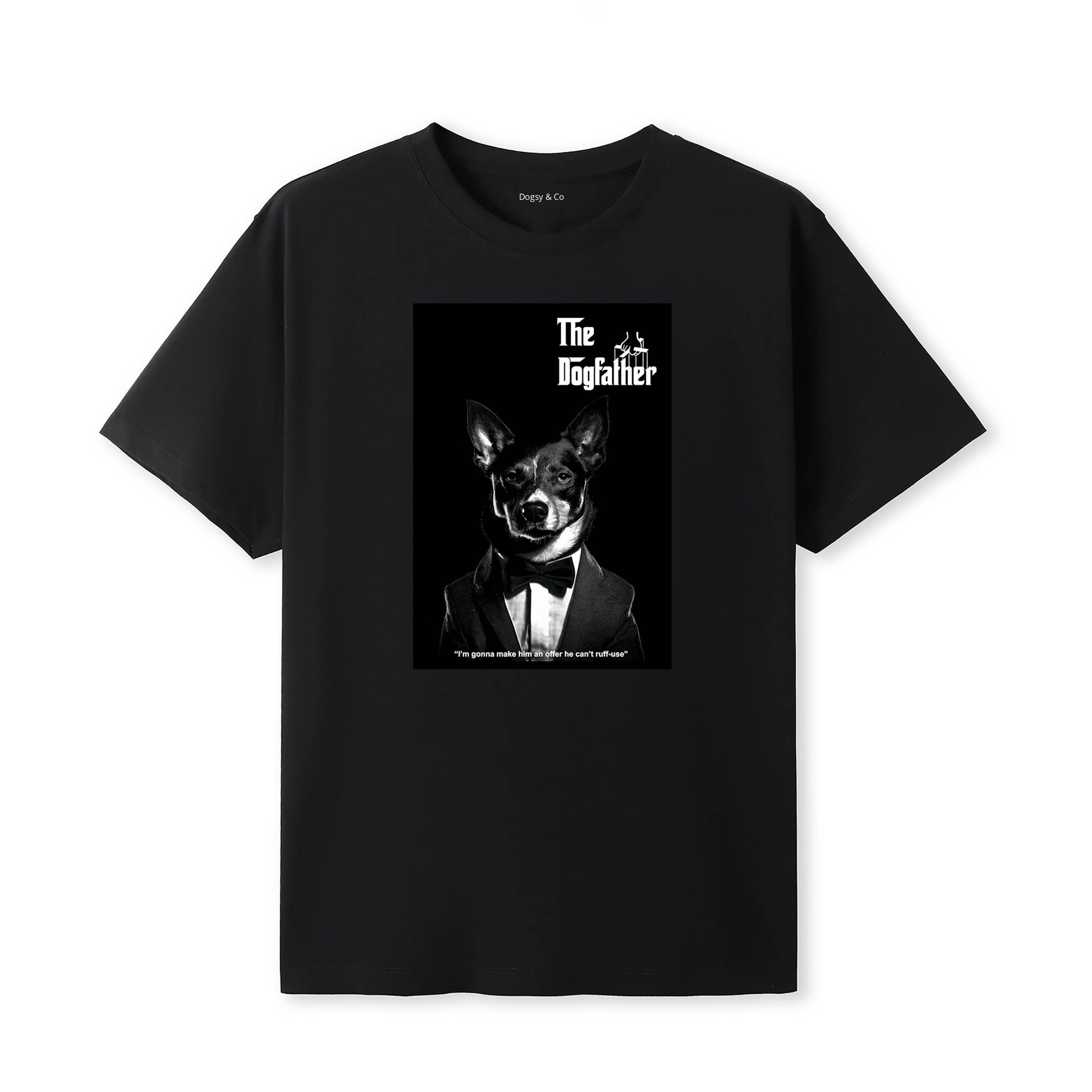 Cattle Dog Dogfather T-Shirt Artwork