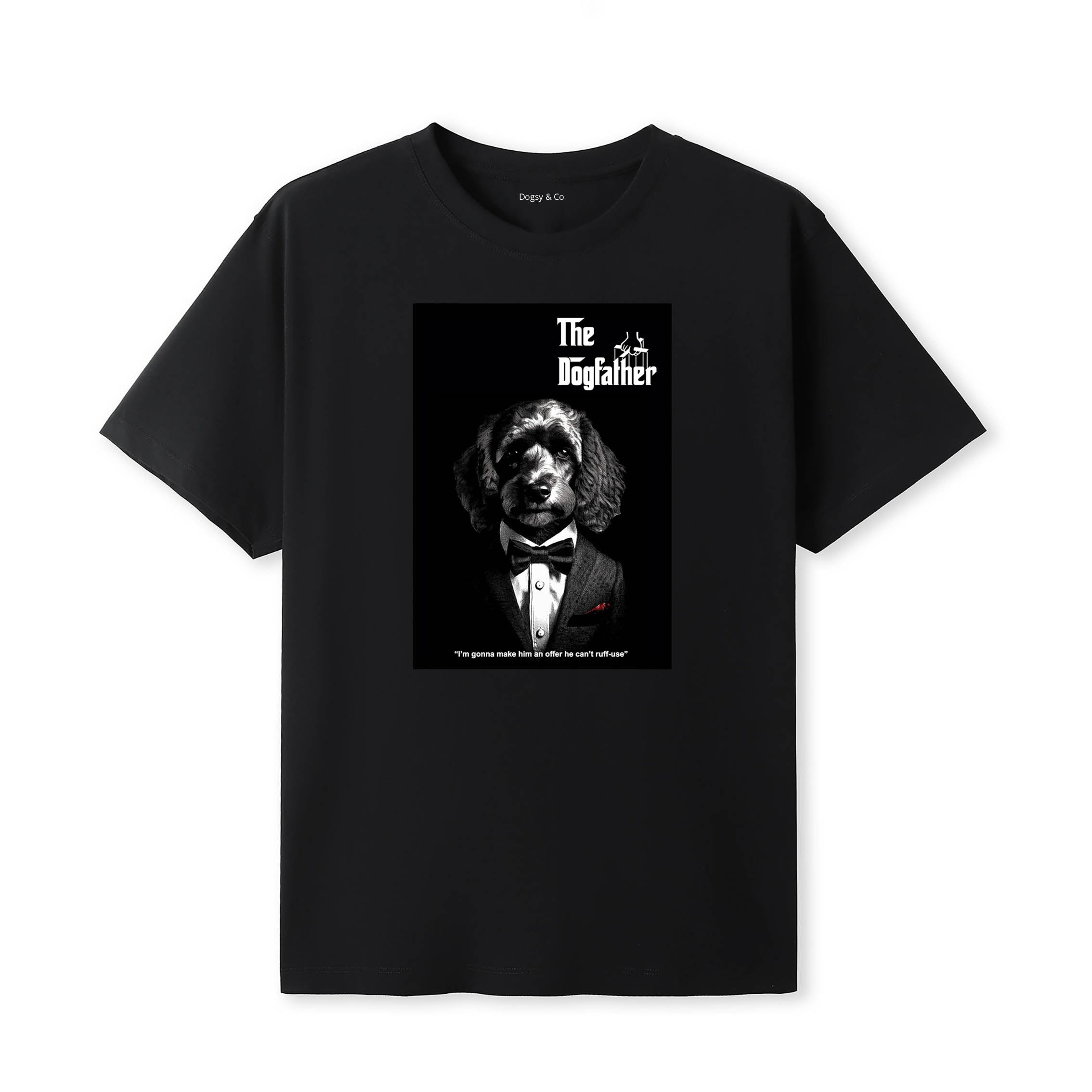 Cavoodle Dogfather T-Shirt Artwork