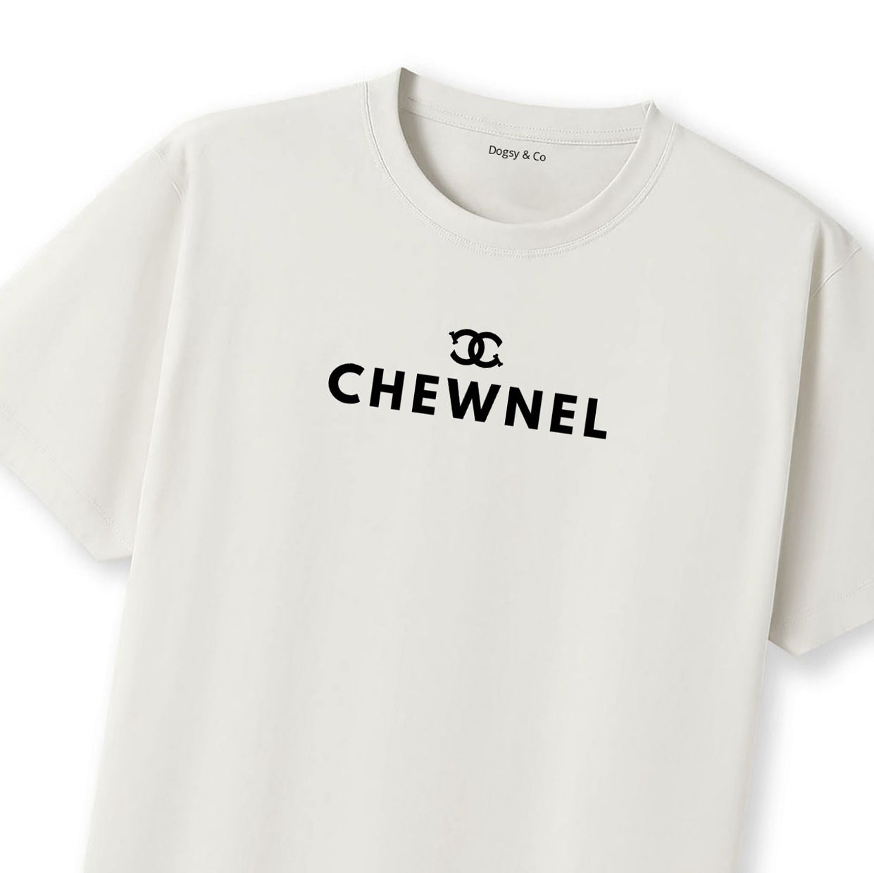 CHEWNEL Dogsigner T-Shirt - close up view