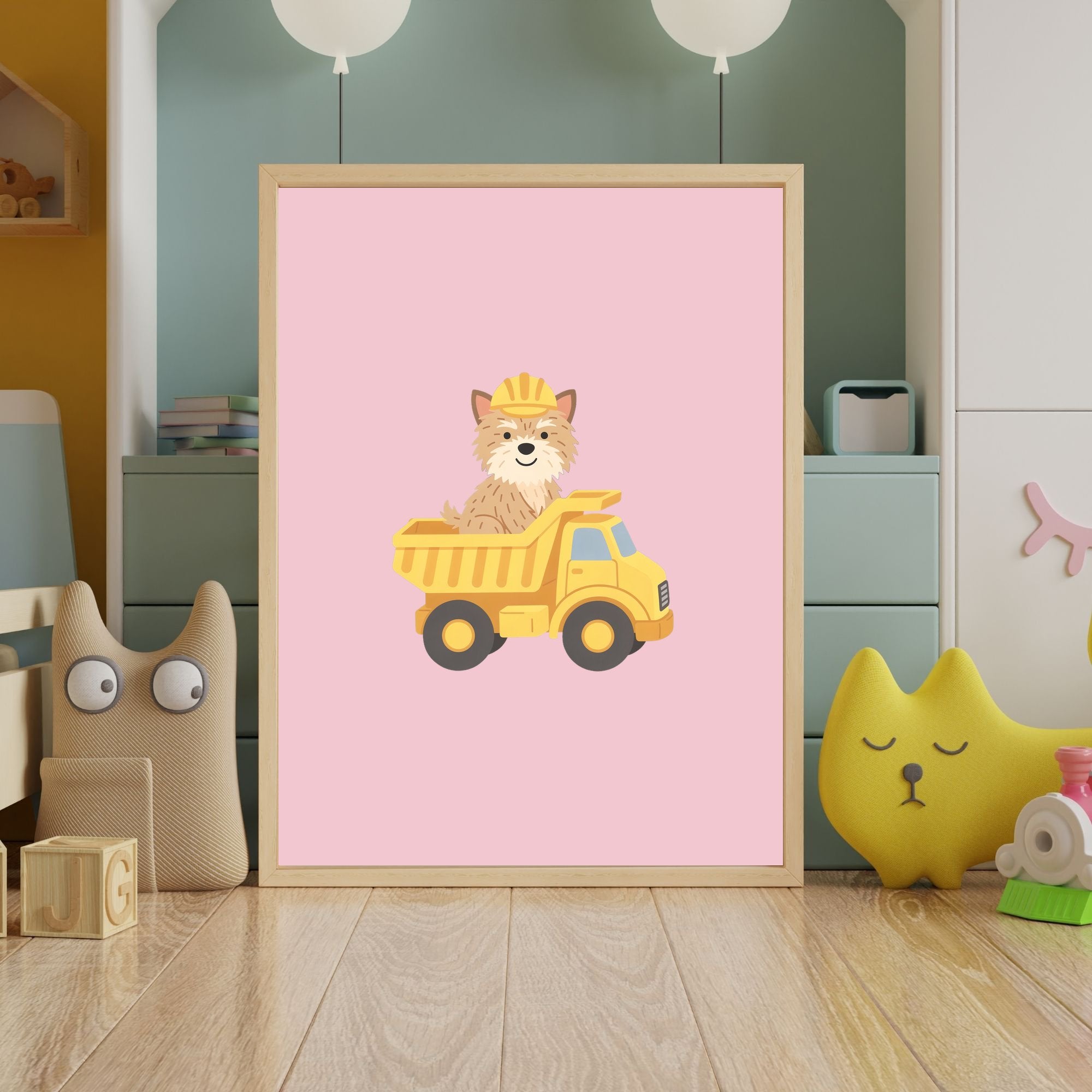 Cairn Terrier Kids Nursery Wall Art Print Bundle — 22 Dog Costume Designs, 5 Colours, 6 Print Sizes | Digital Download