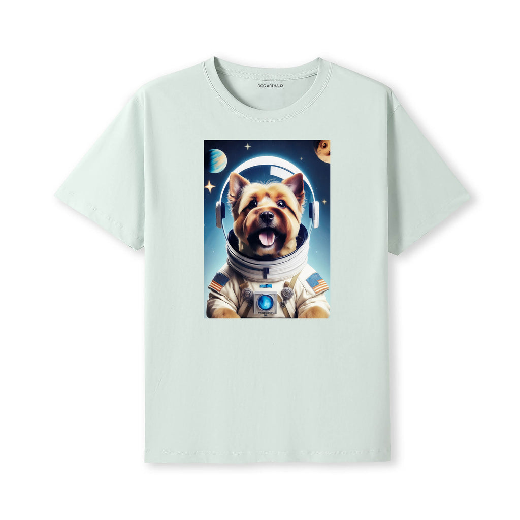 Cairn Terrier Astronaut Dog T-shirt - Mint