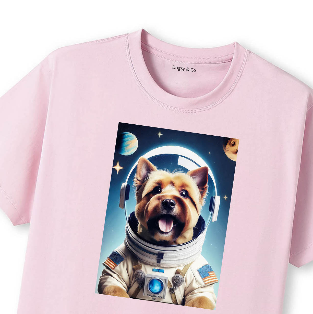 Pink T-Shirt Close Up