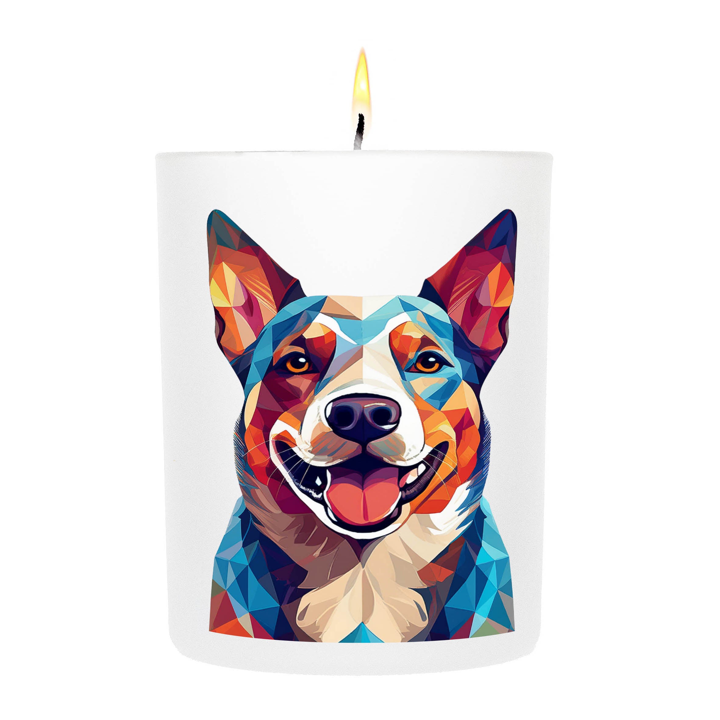 Cattle Dog Graphic Bold Dog Candle