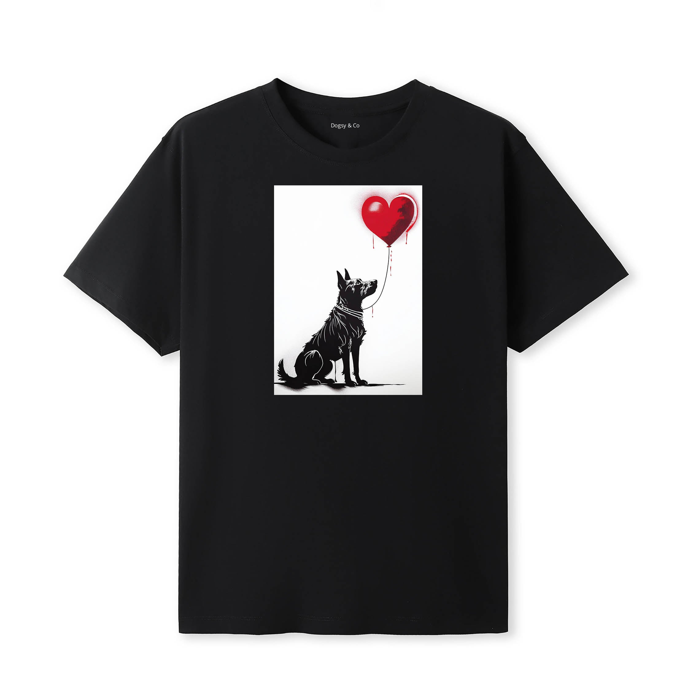 Cattle Dog 1 Dogsy T-Shirt Black