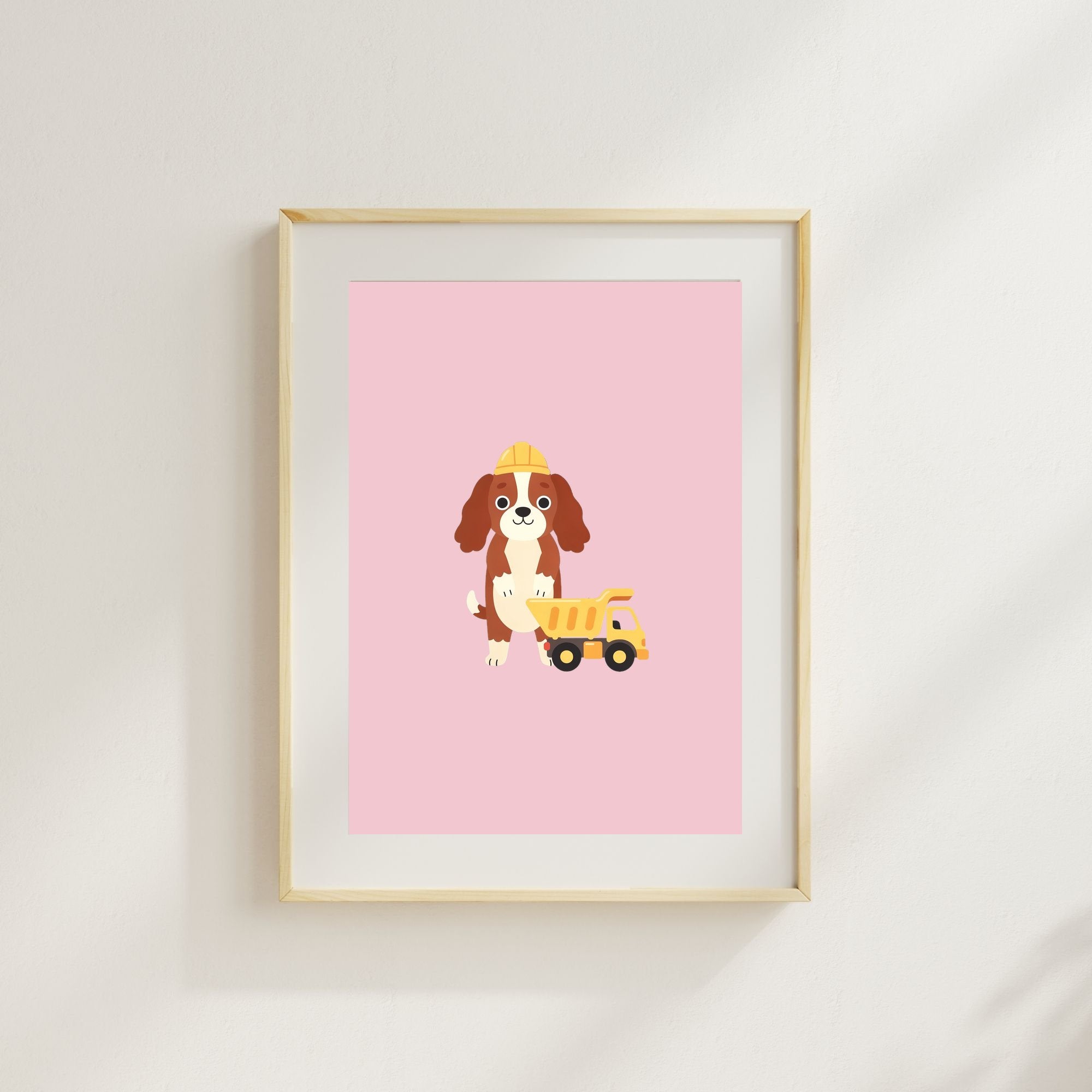 Cavalier Spaniel Kids Nursery Wall Art Print Bundle — 22 Dog Costume Designs, 5 Colours, 6 Print Sizes | Digital Download