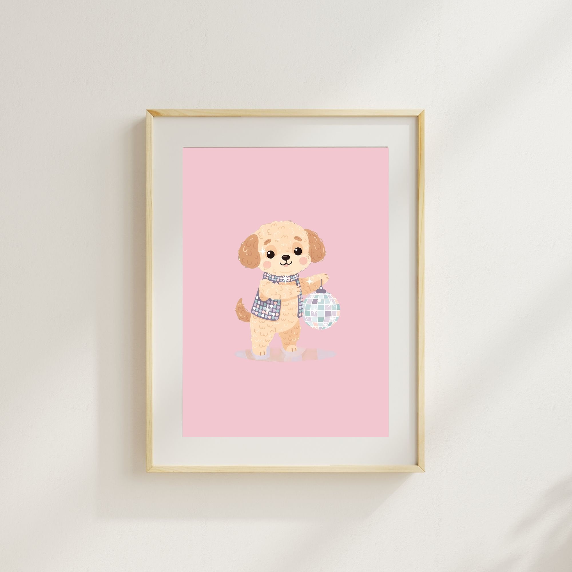 Cavoodle Kids Nursery Wall Art Print Bundle — 22 Dog Costume Designs, 5 Colours, 6 Print Sizes | Digital Download