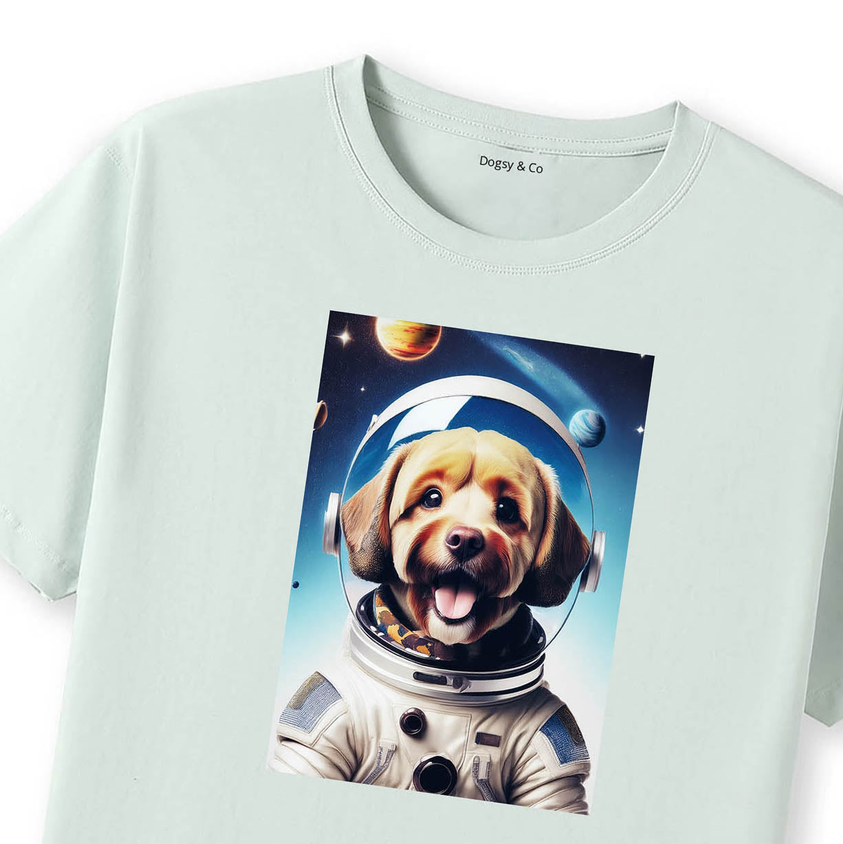 Mint T-Shirt Close Up