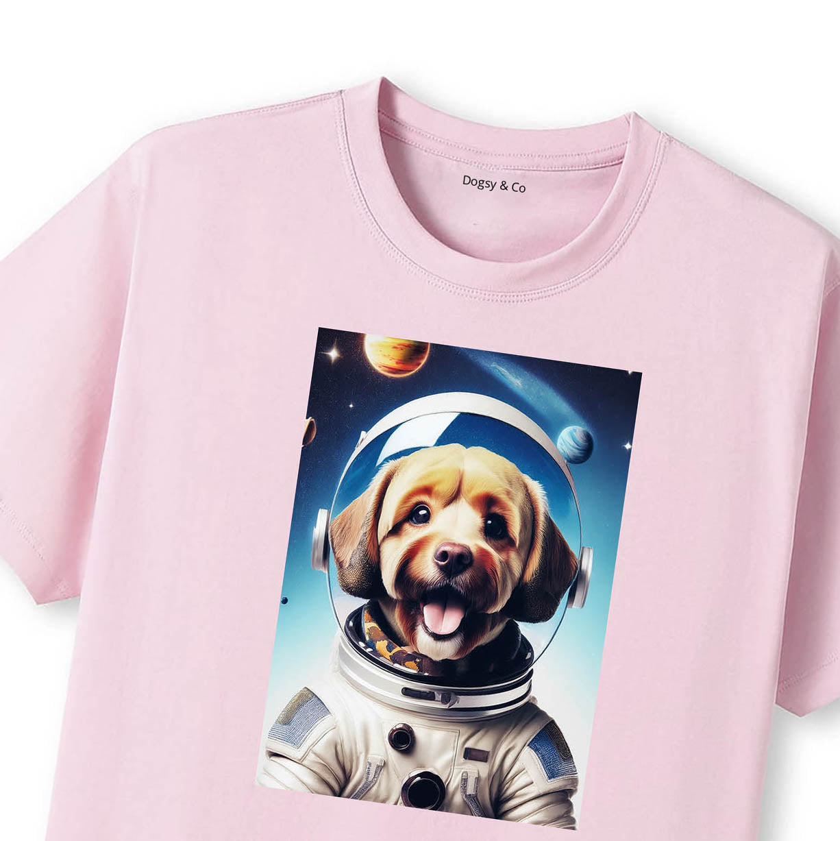 Pink T-Shirt Close Up