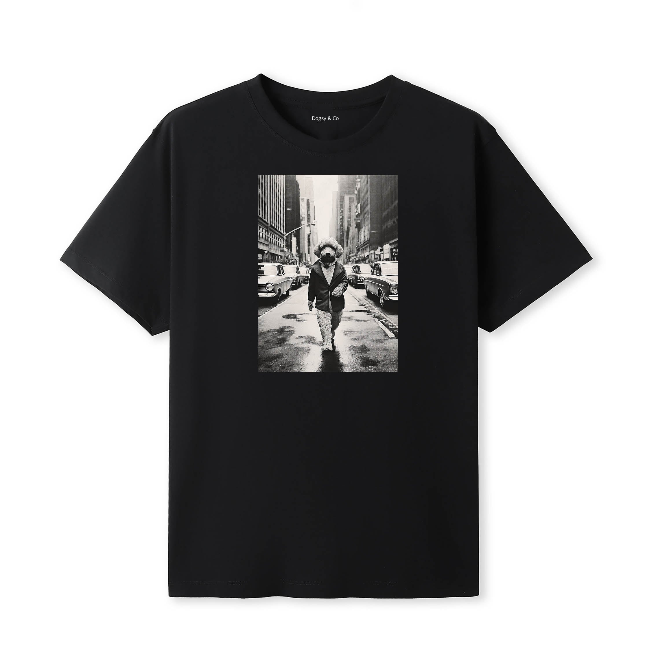 Cavoodle Dogsy Dean T-Shirt Black