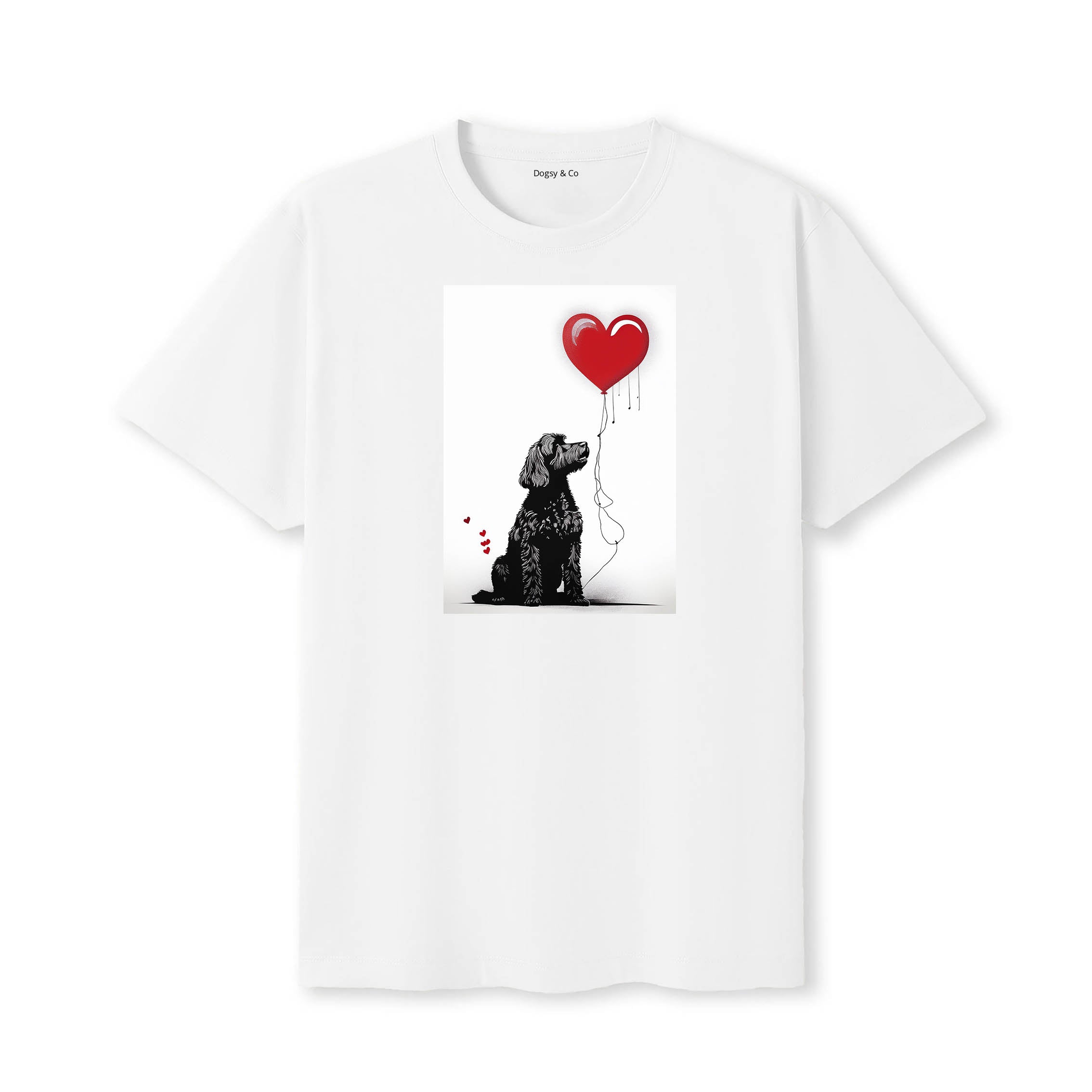 Cavoodle 1 Dogsy T-Shirt White