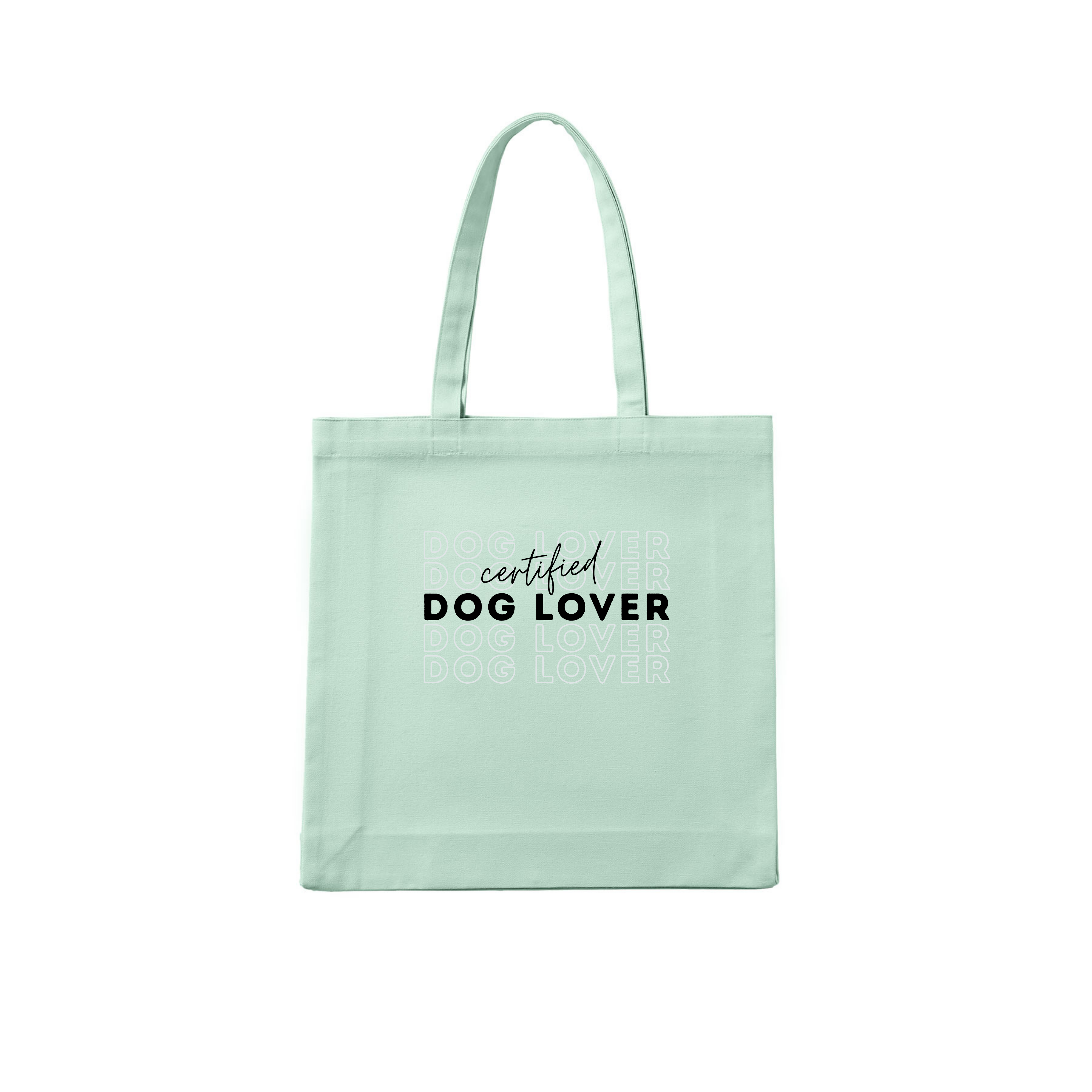 Certified Dog Lover Tote Bag