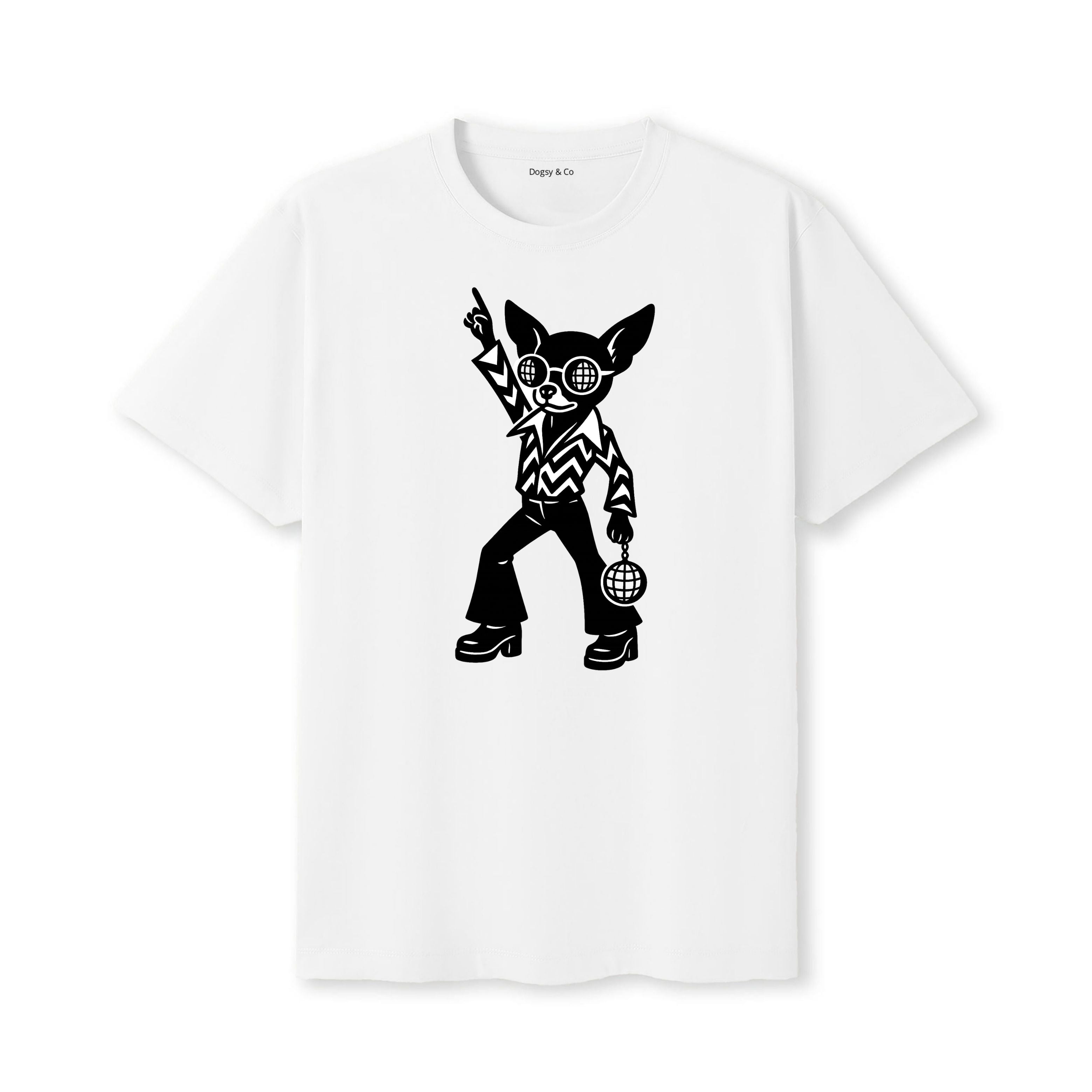 Chihuahua Disco Doggo T-Shirt - alternate view
