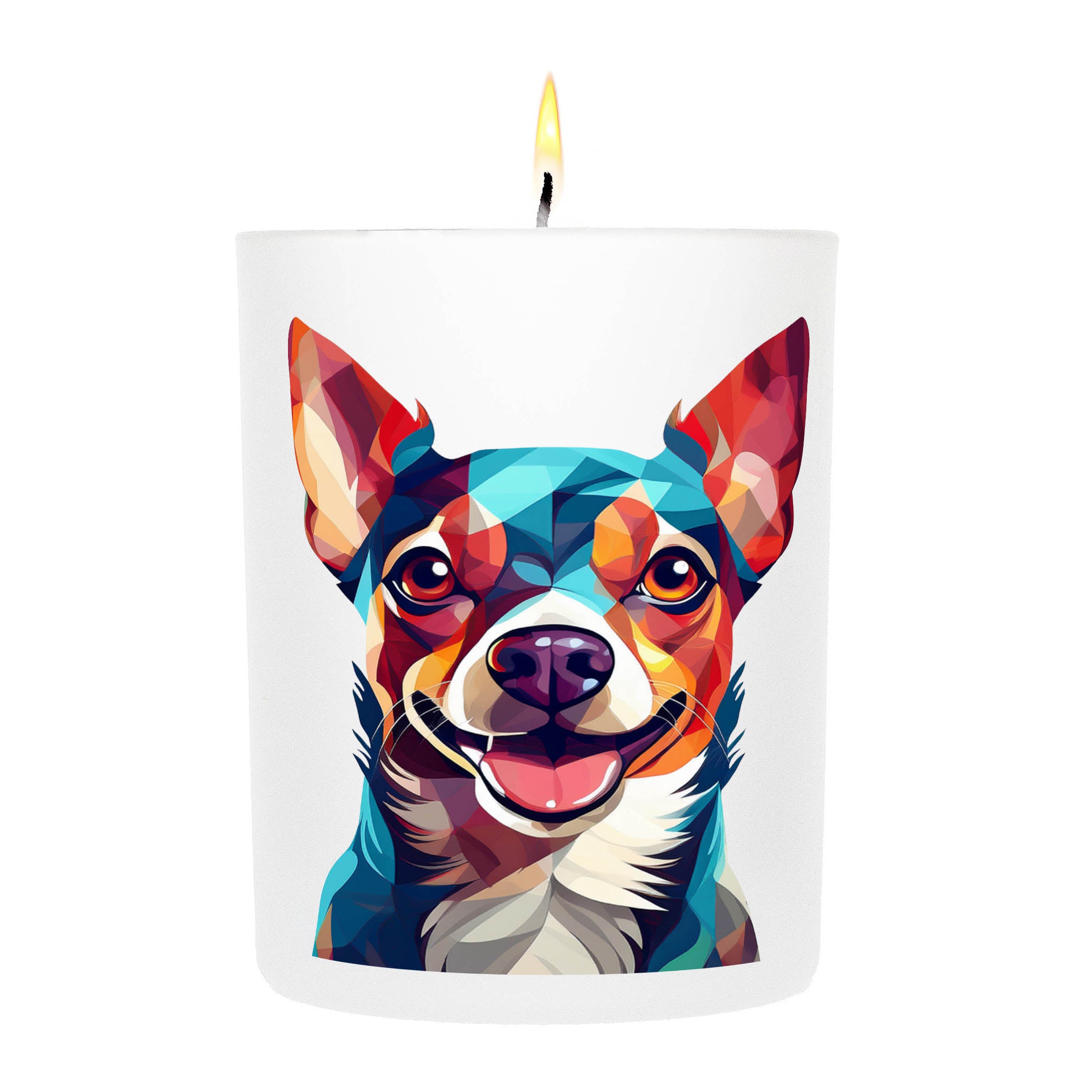 Chihuahua Graphic Bold Dog Candle