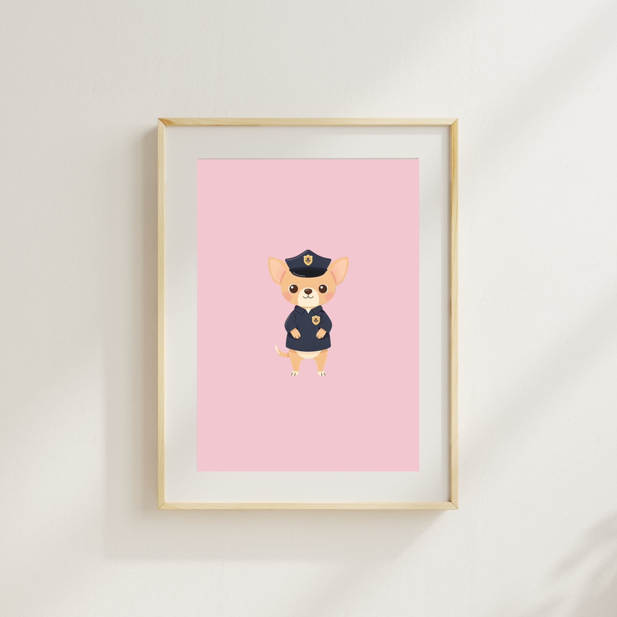 Chihuahua Kids Nursery Wall Art Print Bundle — 22 Dog Costume Designs, 5 Colours, 6 Print Sizes | Digital Download