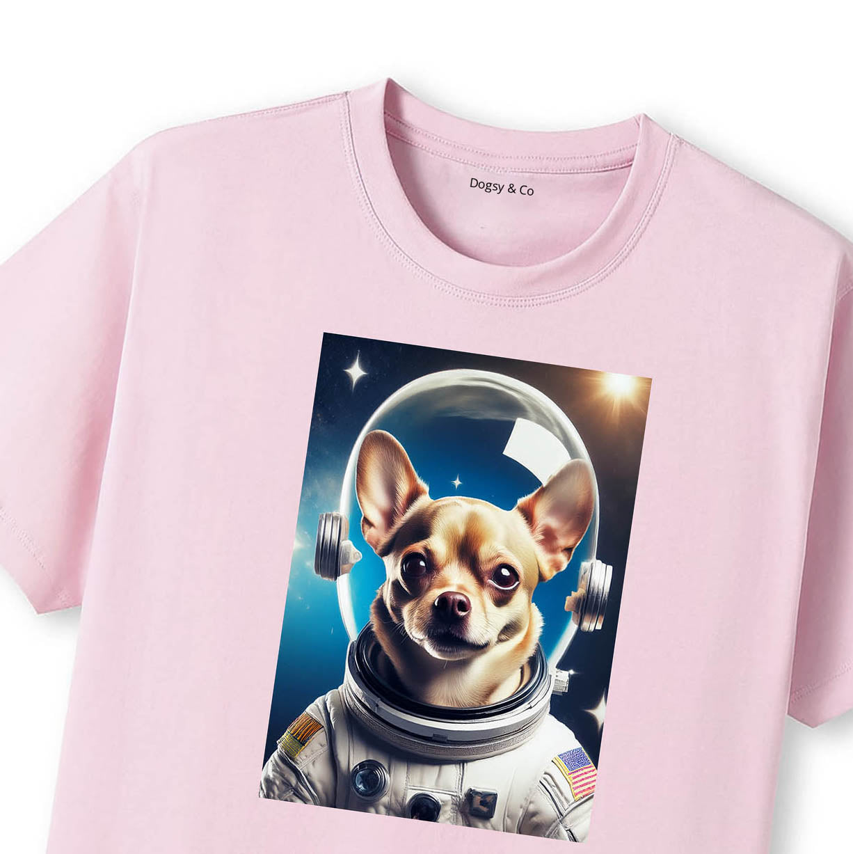Pink T-Shirt Close Up