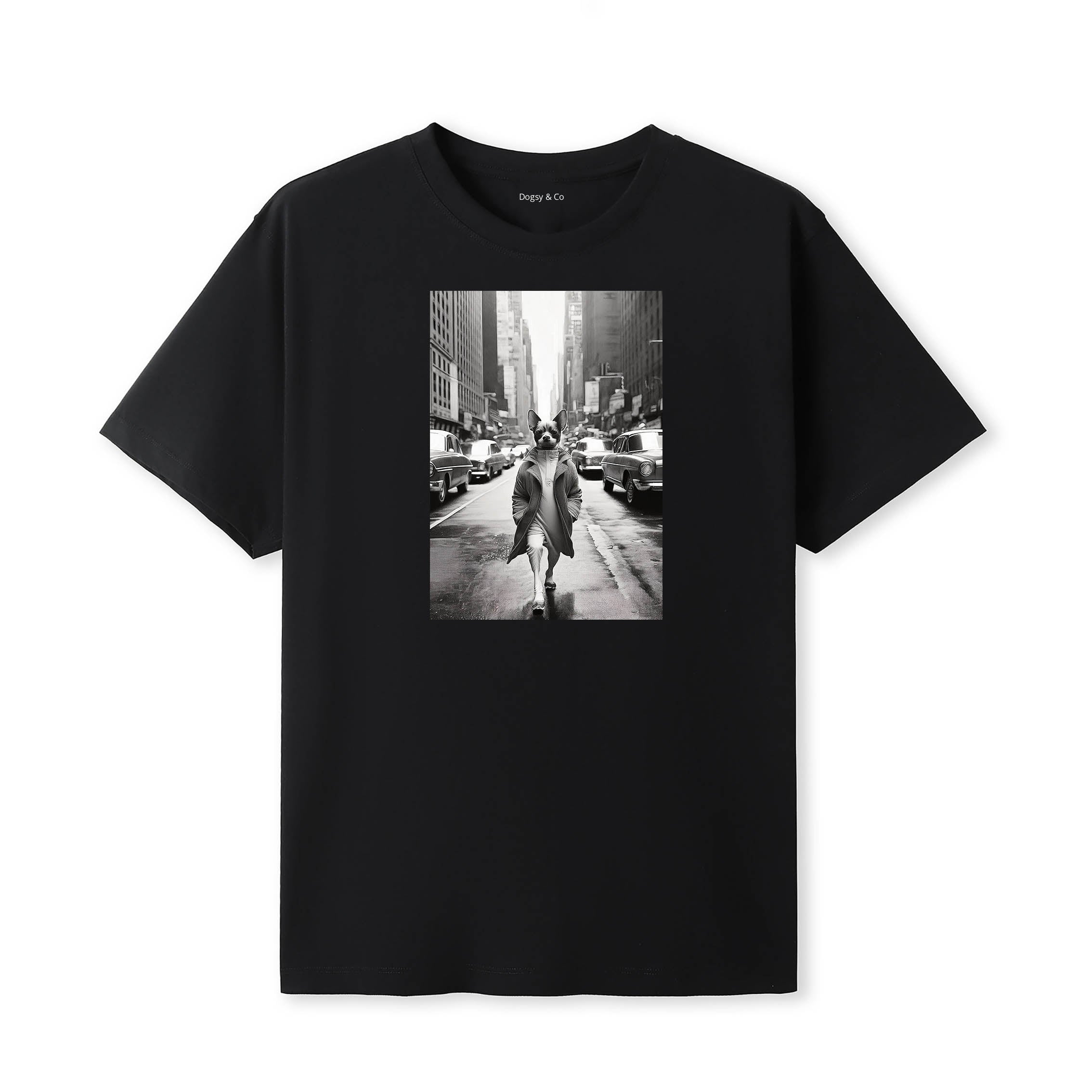 Chihuahua Dogsy Dean T-Shirt Black