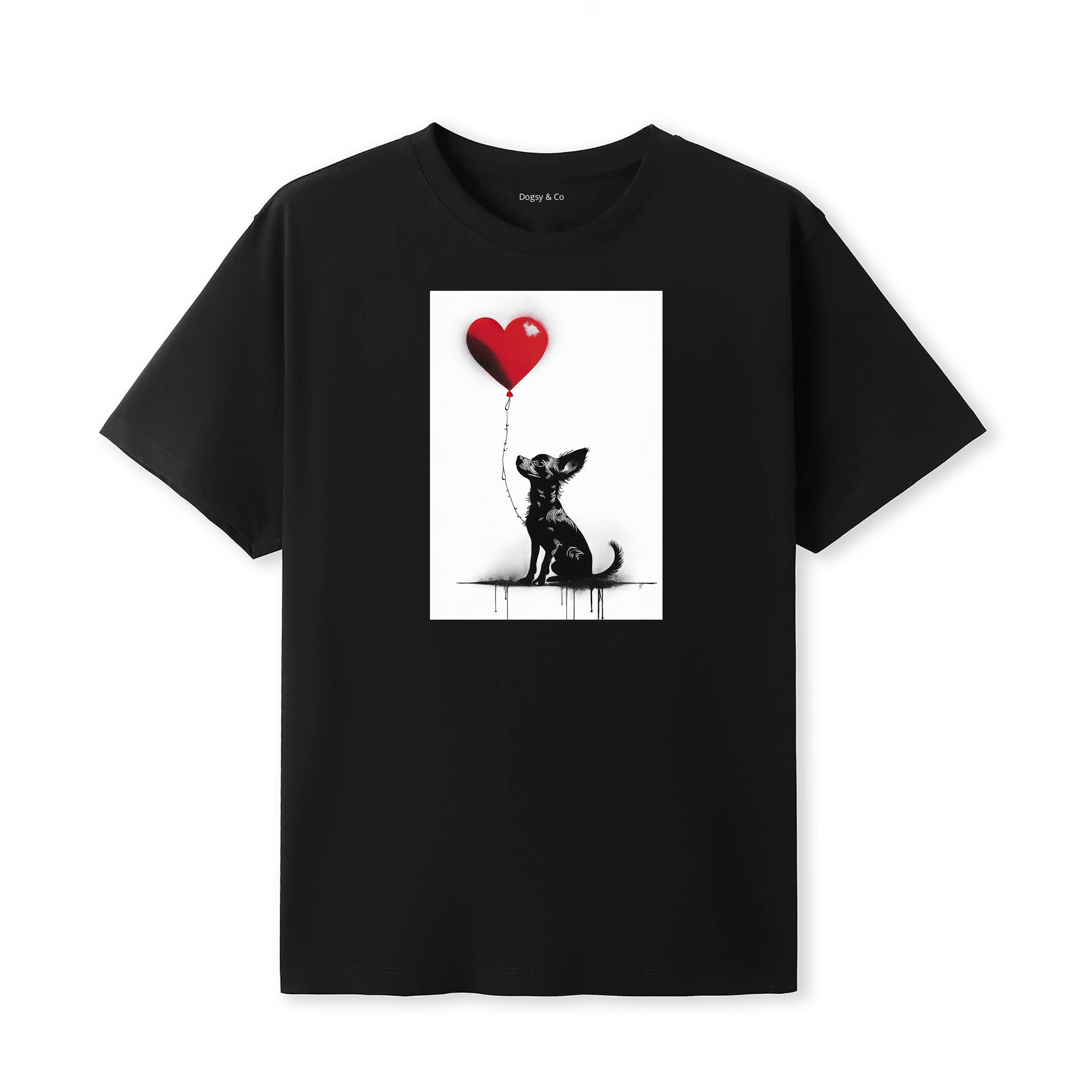Chihuahua 1 Dogsy T-Shirt Black