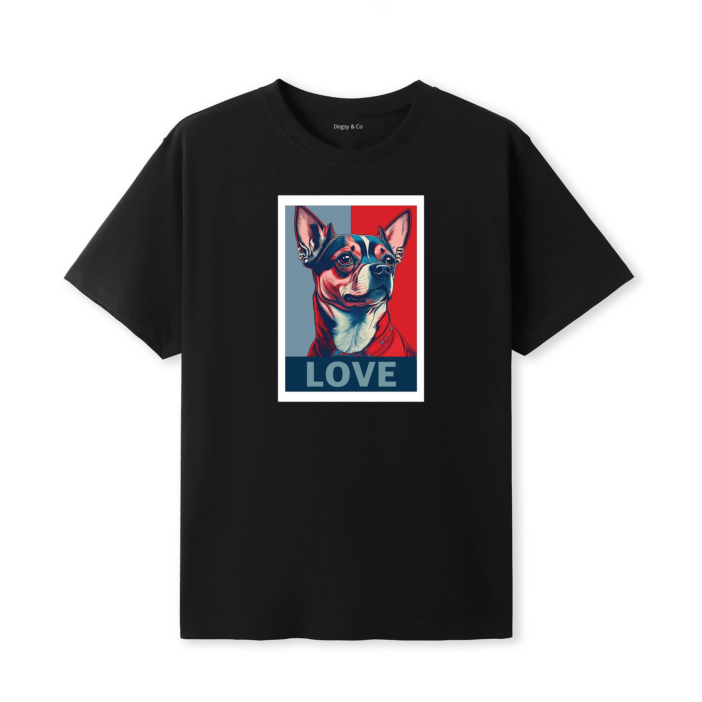 Chihuahua Love Pop Art T-Shirt V1
