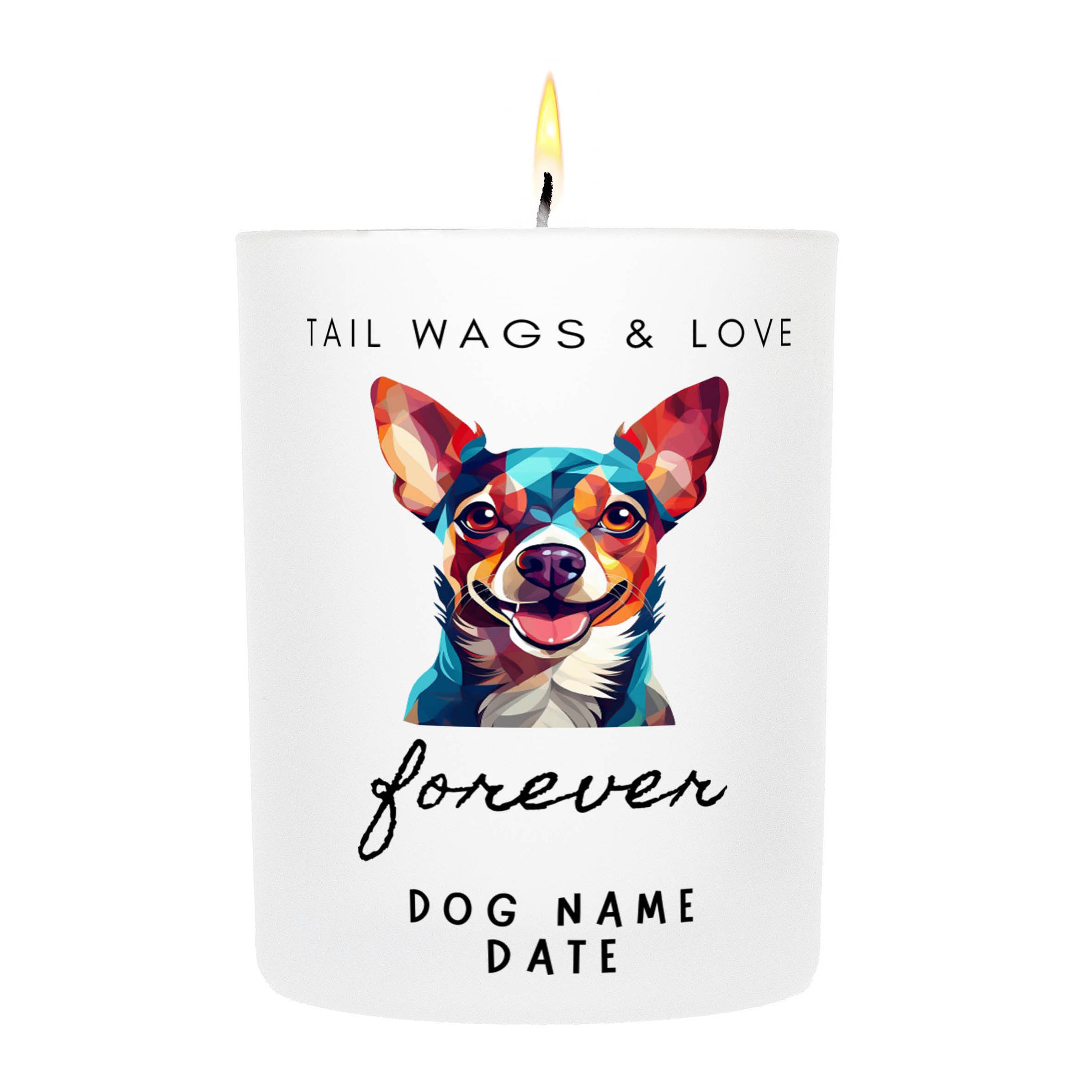 CHIHUAHUA   Tail Wags & Love Custom Candle